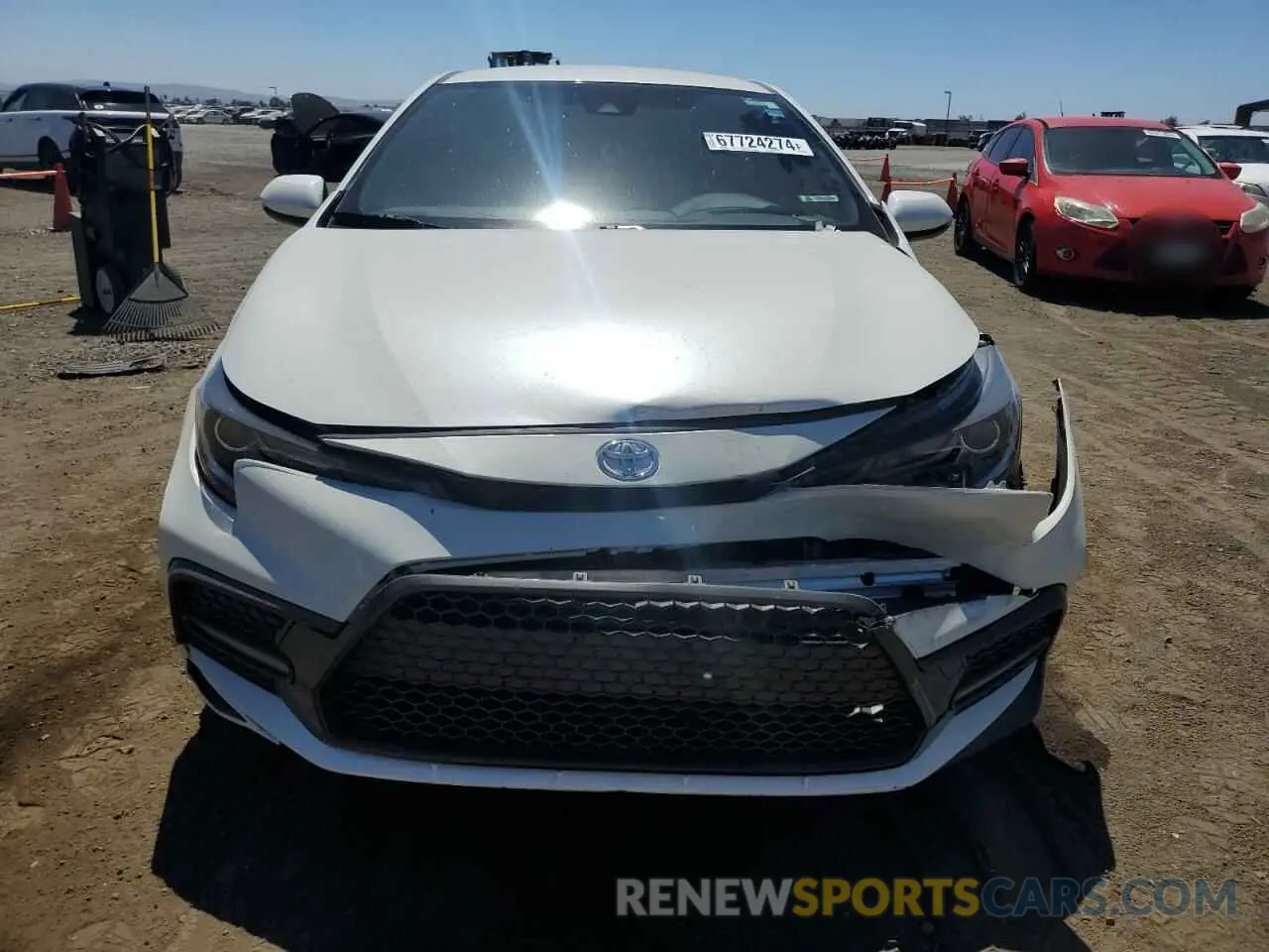 5 Photograph of a damaged car JTDS4MCE4MJ076235 TOYOTA COROLLA 2021