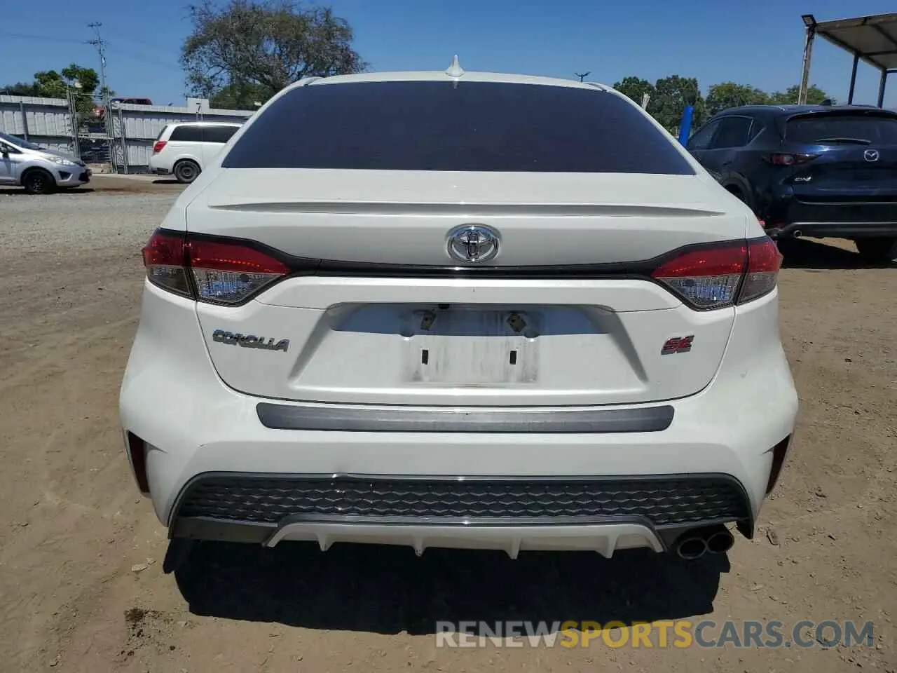 6 Photograph of a damaged car JTDS4MCE4MJ076235 TOYOTA COROLLA 2021