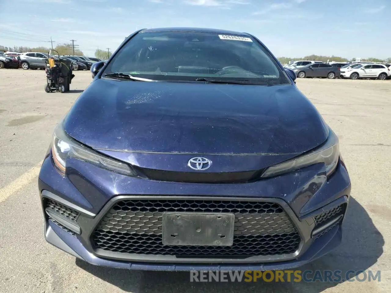 5 Photograph of a damaged car JTDS4MCE4MJ076588 TOYOTA COROLLA 2021