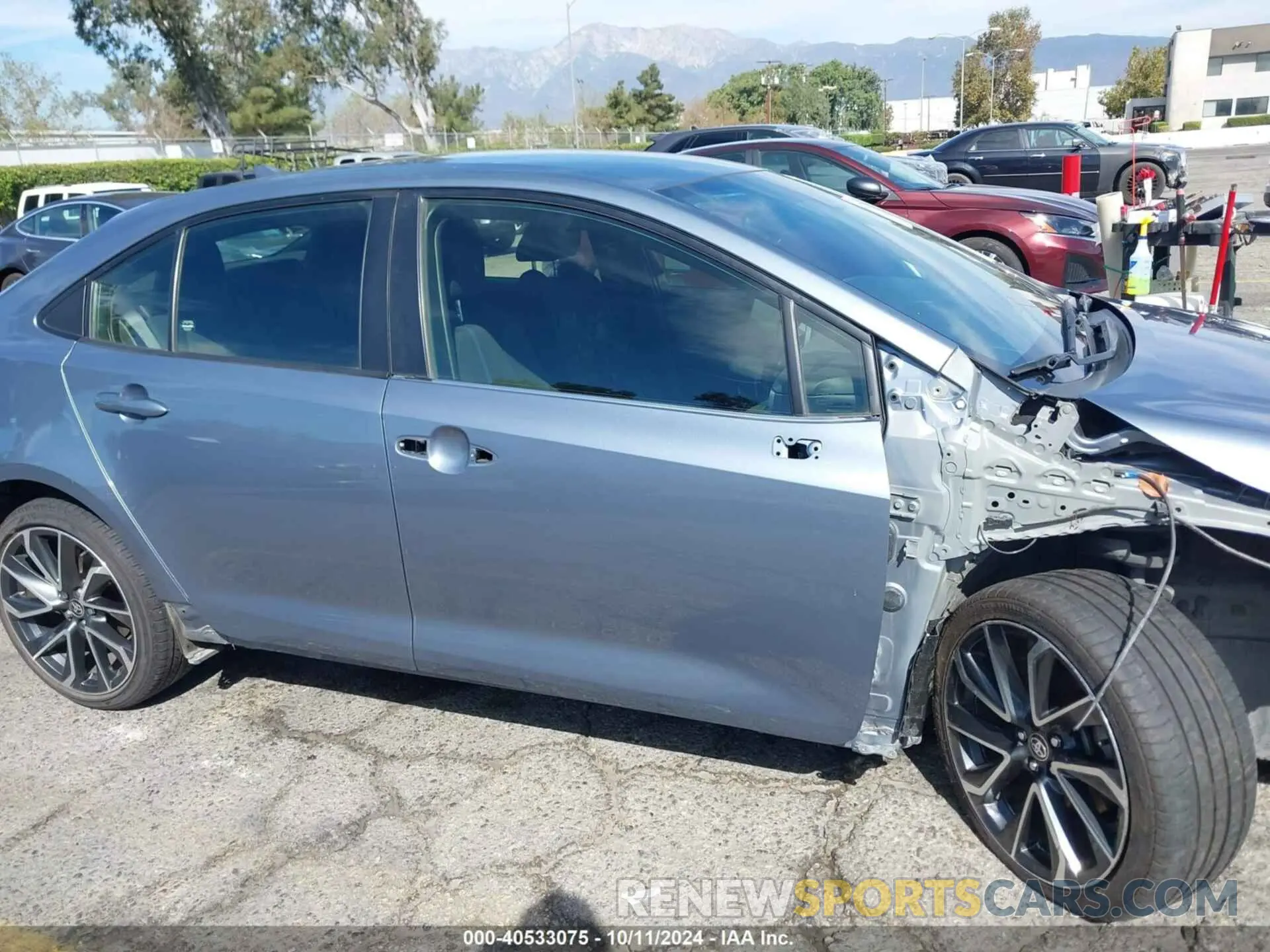 14 Photograph of a damaged car JTDS4MCE4MJ076896 TOYOTA COROLLA 2021