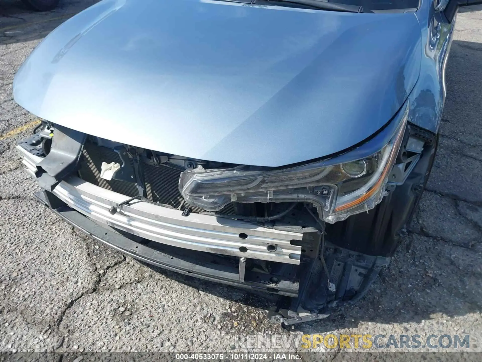 6 Photograph of a damaged car JTDS4MCE4MJ076896 TOYOTA COROLLA 2021