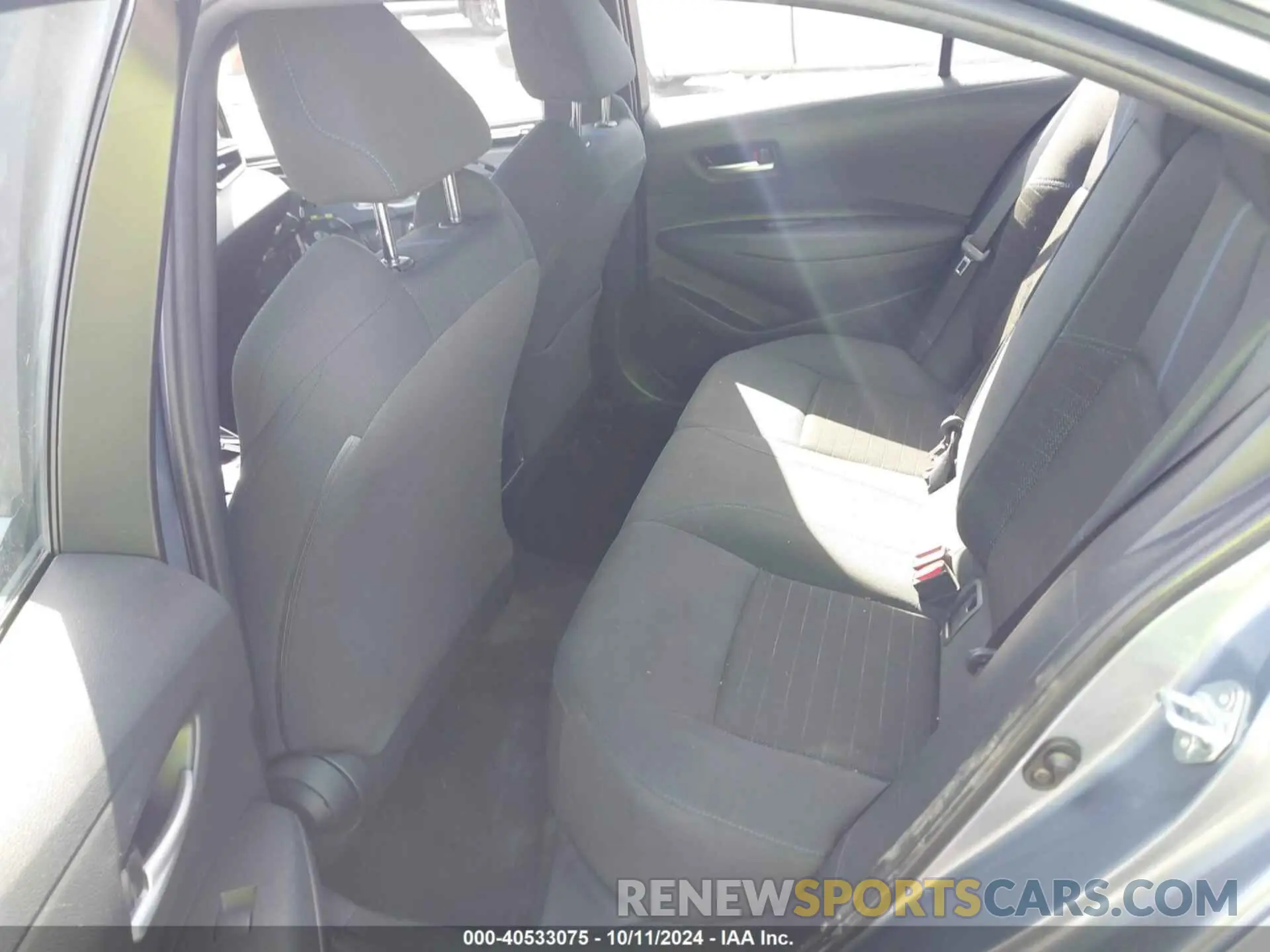 8 Photograph of a damaged car JTDS4MCE4MJ076896 TOYOTA COROLLA 2021