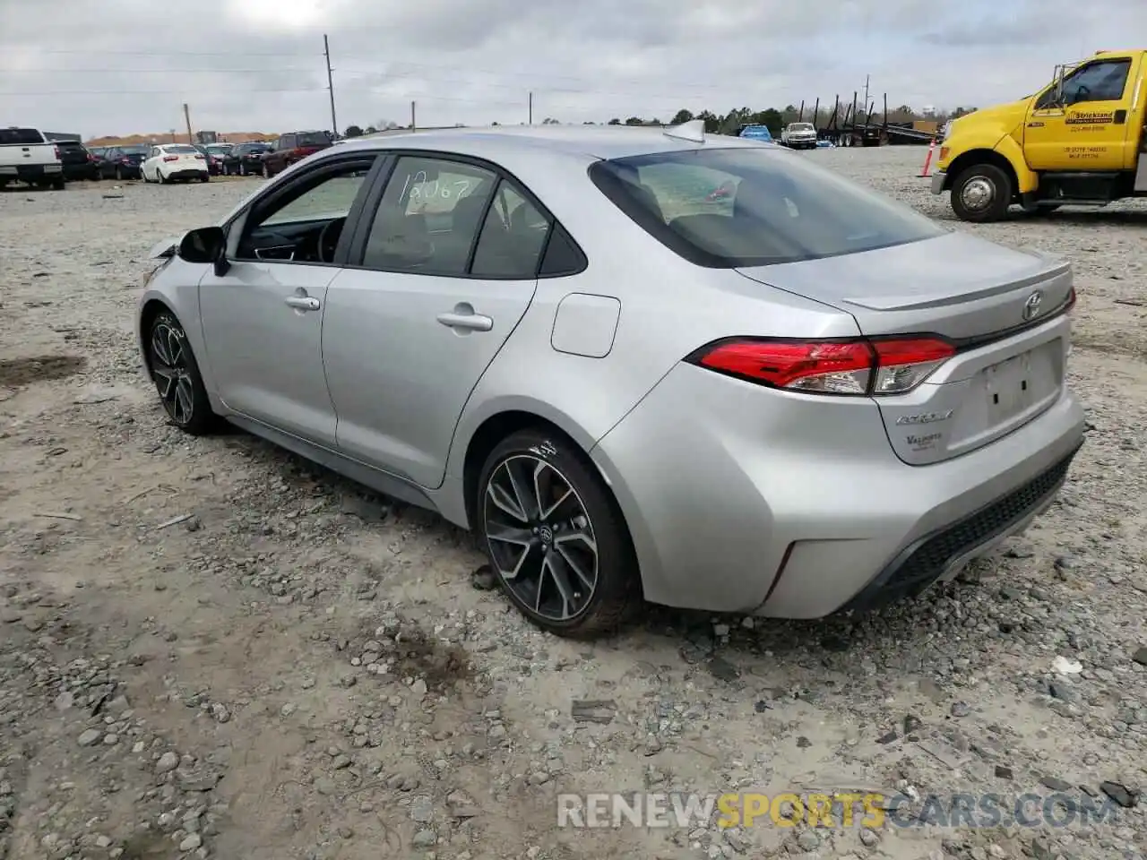 3 Photograph of a damaged car JTDS4MCE4MJ080088 TOYOTA COROLLA 2021