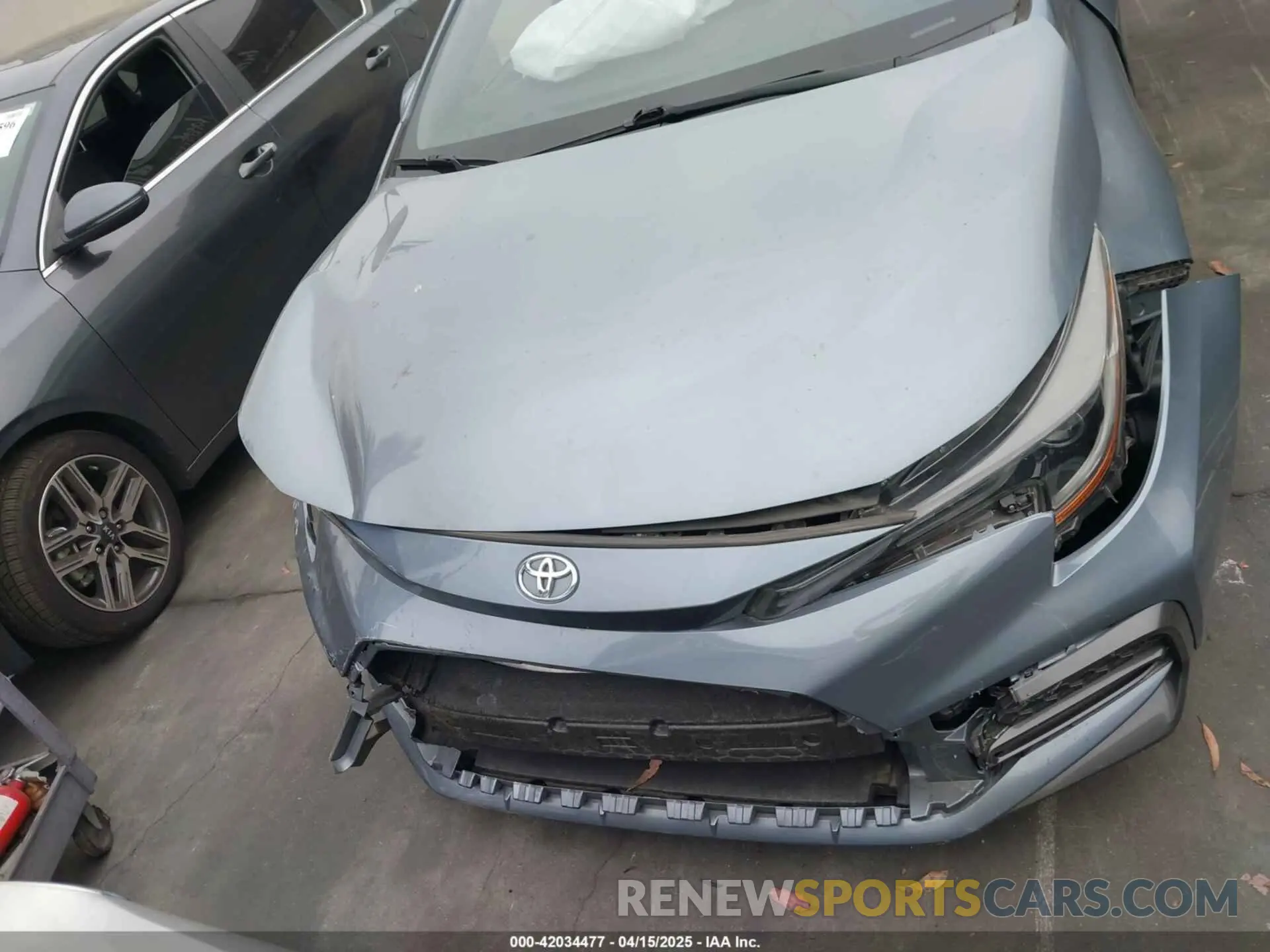 13 Photograph of a damaged car JTDS4MCE5MJ061792 TOYOTA COROLLA 2021
