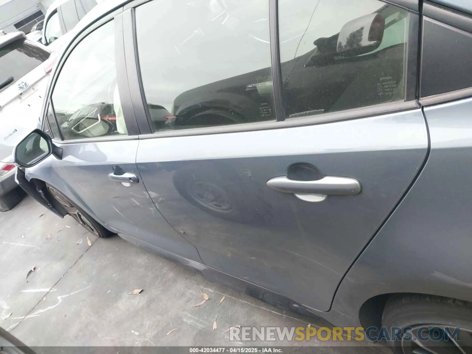 15 Photograph of a damaged car JTDS4MCE5MJ061792 TOYOTA COROLLA 2021