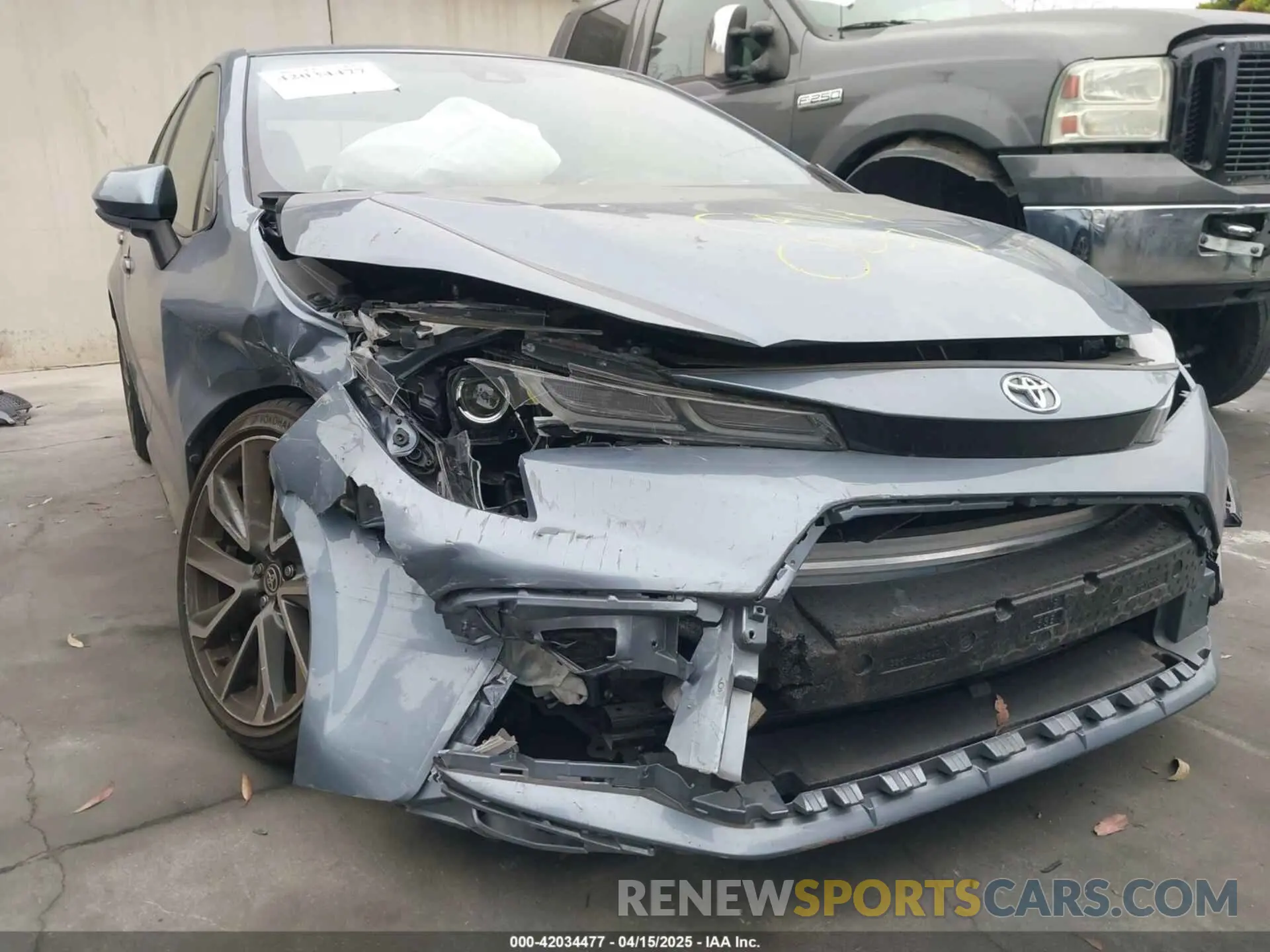 6 Photograph of a damaged car JTDS4MCE5MJ061792 TOYOTA COROLLA 2021