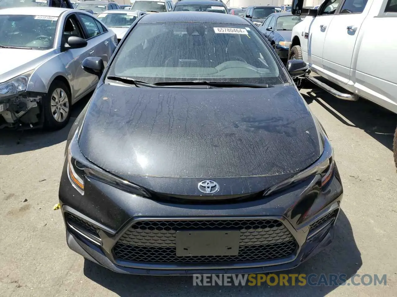5 Photograph of a damaged car JTDS4MCE5MJ067253 TOYOTA COROLLA 2021