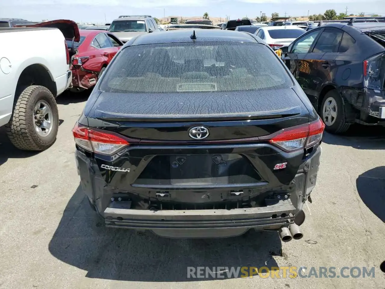 6 Photograph of a damaged car JTDS4MCE5MJ067253 TOYOTA COROLLA 2021