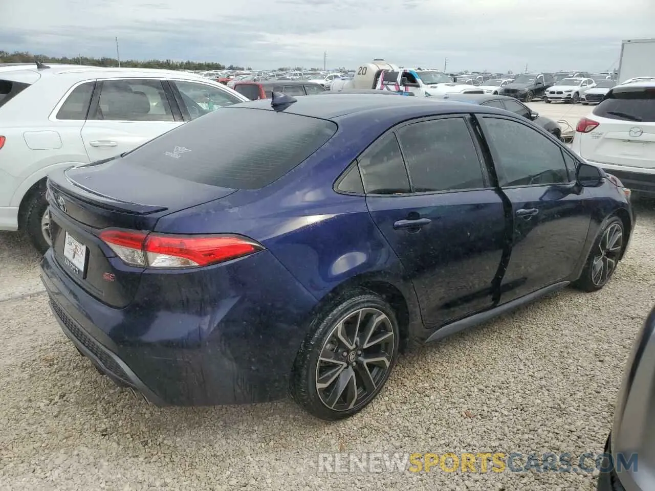 3 Photograph of a damaged car JTDS4MCE5MJ070959 TOYOTA COROLLA 2021