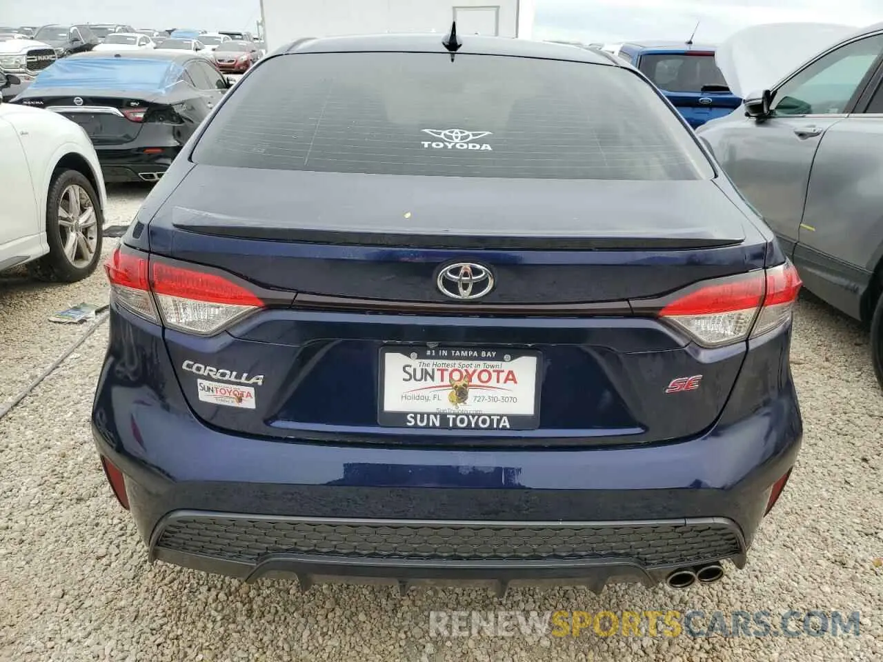 6 Photograph of a damaged car JTDS4MCE5MJ070959 TOYOTA COROLLA 2021