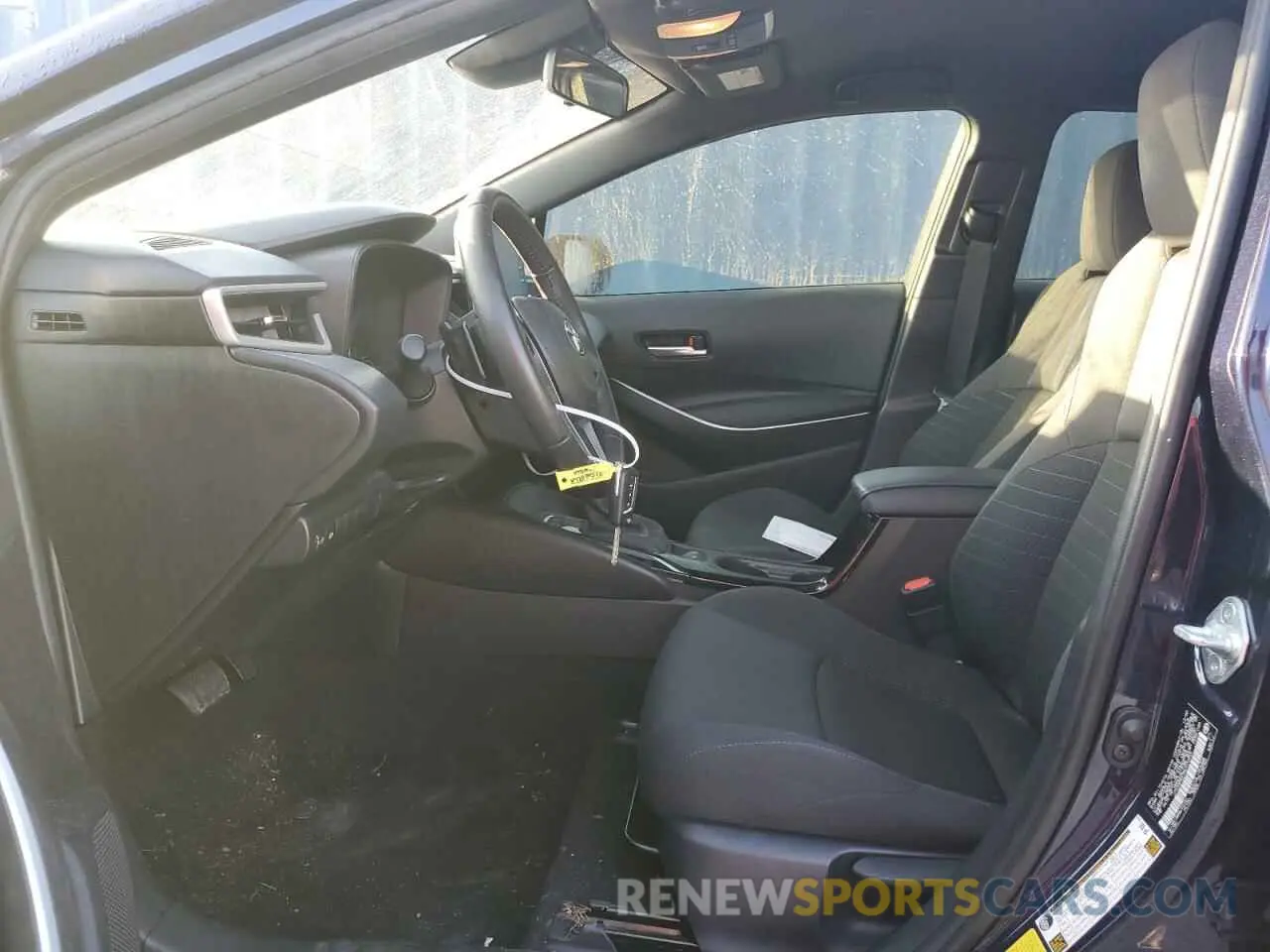 7 Photograph of a damaged car JTDS4MCE5MJ070959 TOYOTA COROLLA 2021