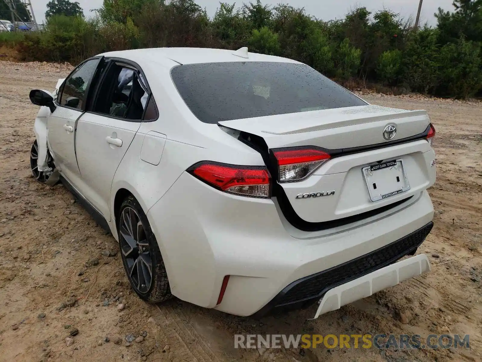 3 Photograph of a damaged car JTDS4MCE5MJ079905 TOYOTA COROLLA 2021