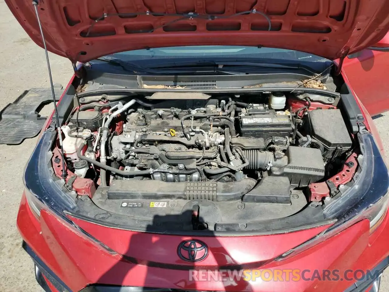 11 Photograph of a damaged car JTDS4MCE6MJ056570 TOYOTA COROLLA 2021