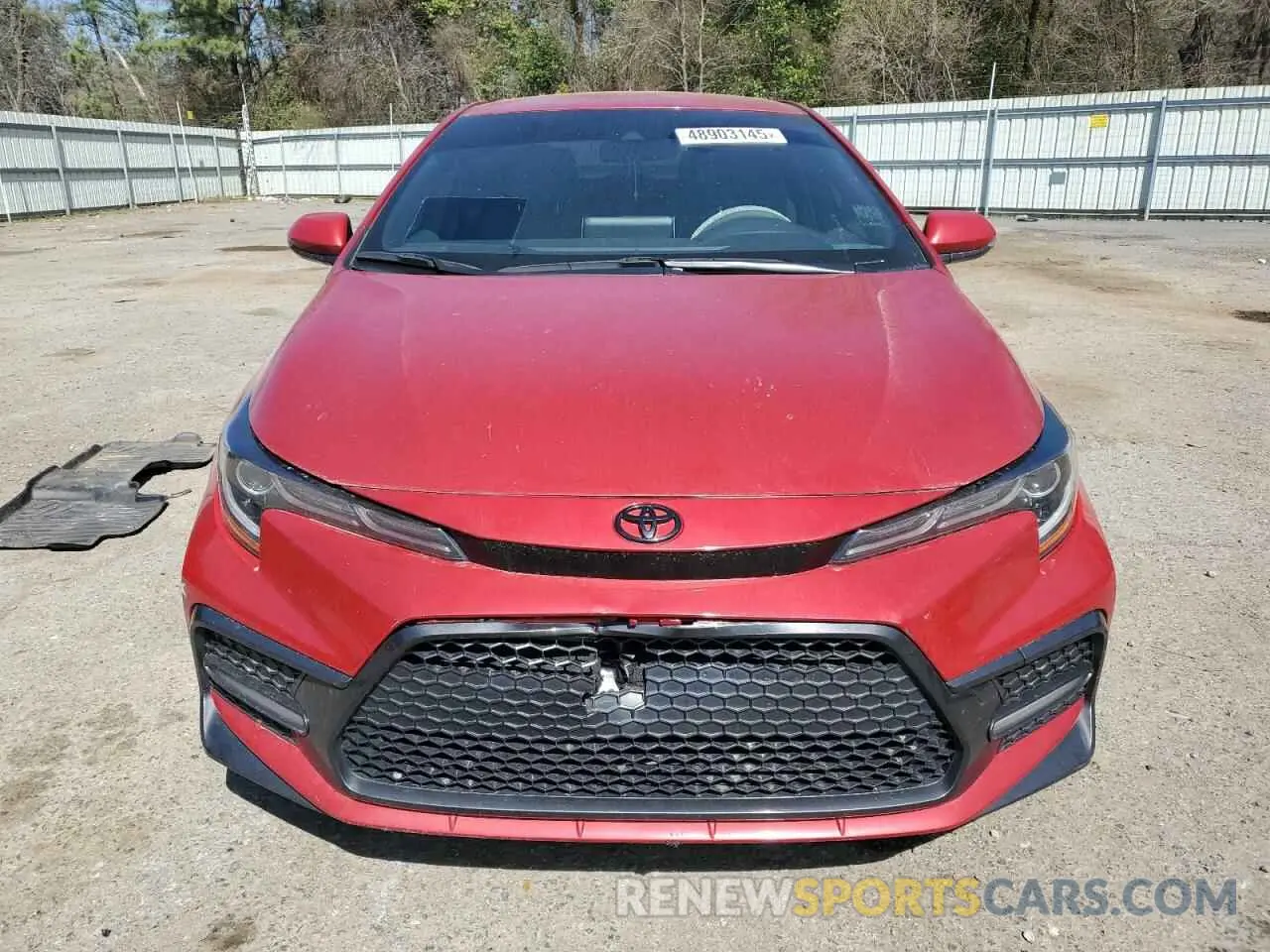 5 Photograph of a damaged car JTDS4MCE6MJ056570 TOYOTA COROLLA 2021