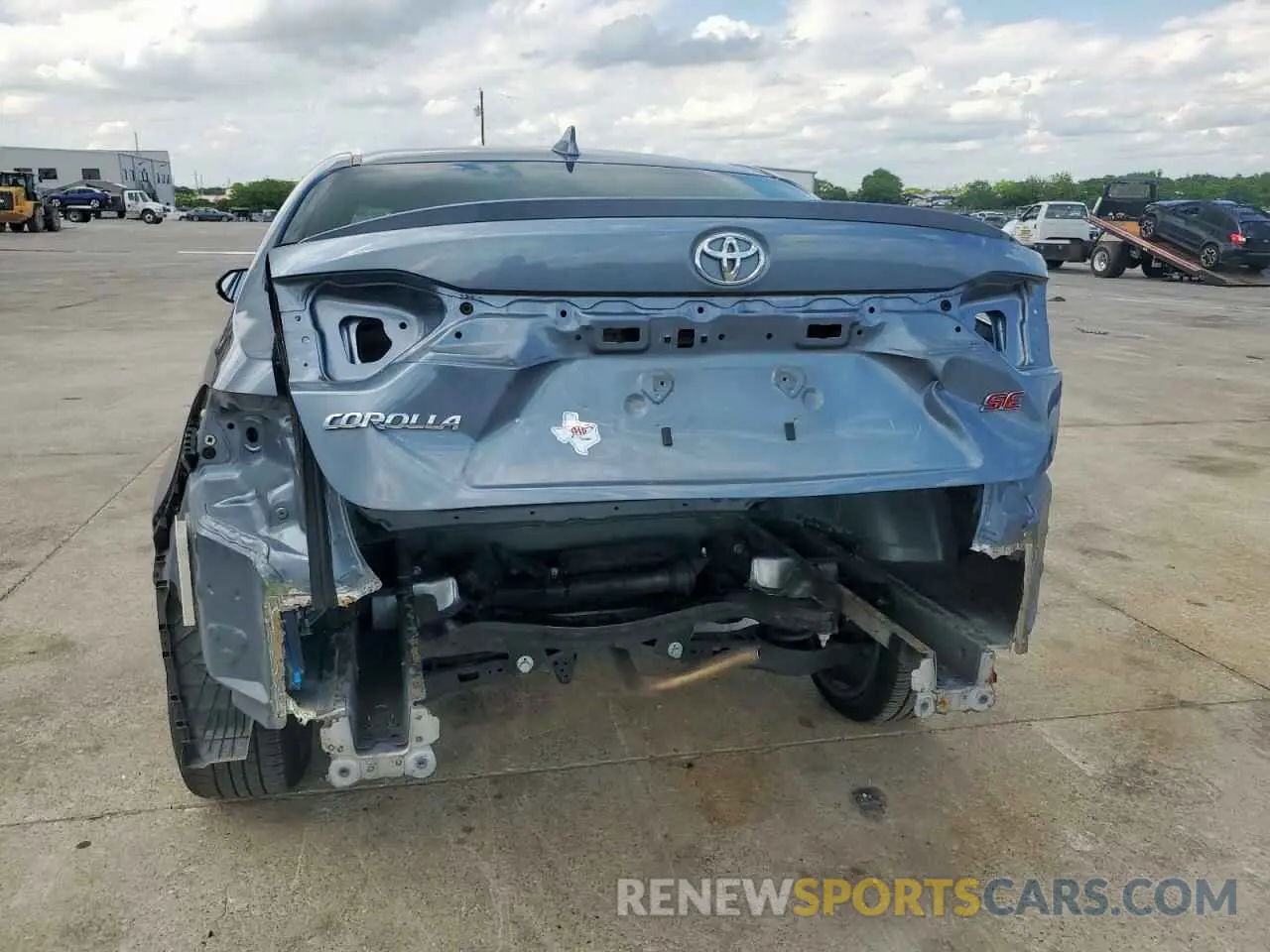 6 Photograph of a damaged car JTDS4MCE7MJ065634 TOYOTA COROLLA 2021