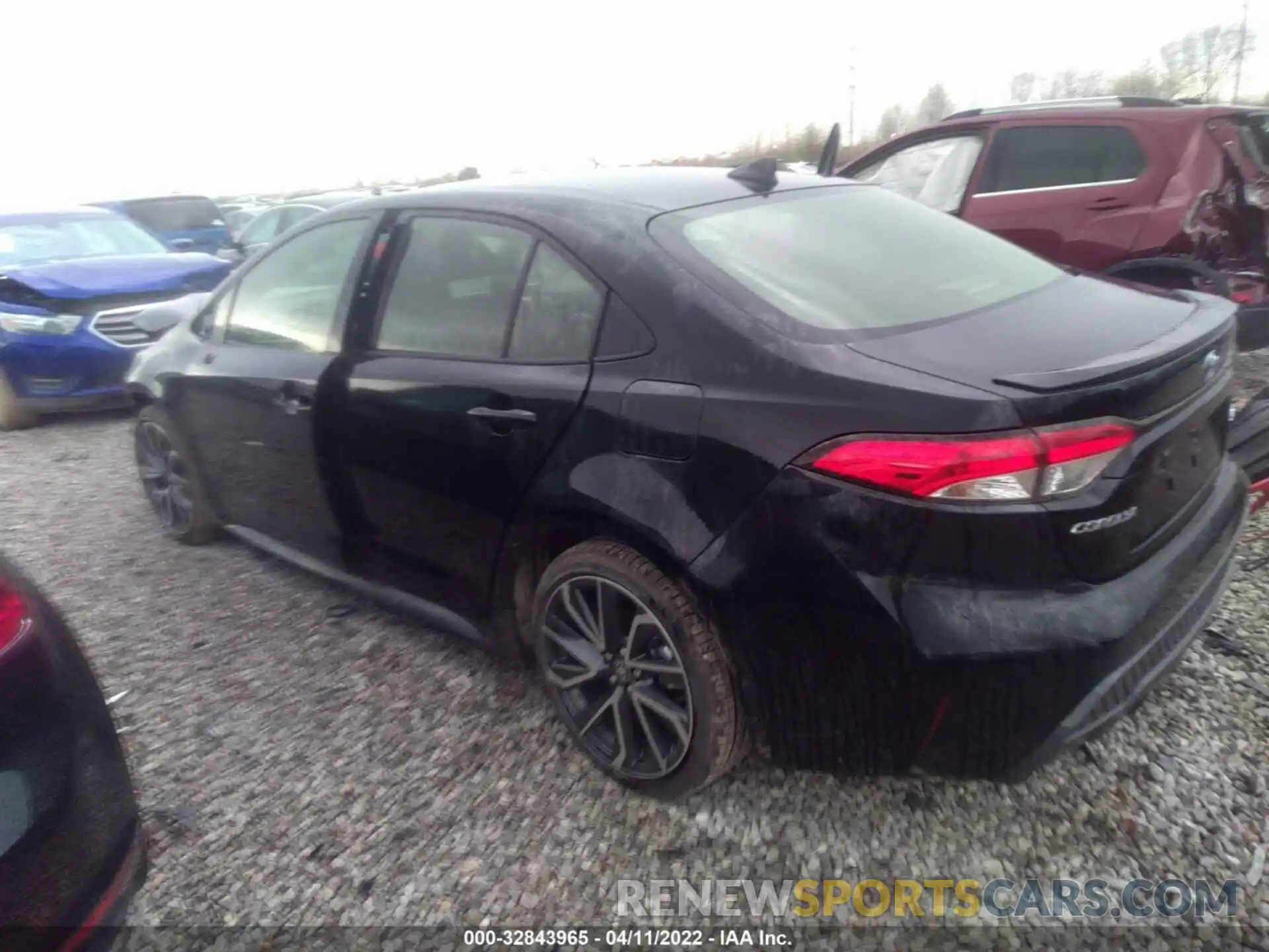 3 Photograph of a damaged car JTDS4MCE7MJ077766 TOYOTA COROLLA 2021