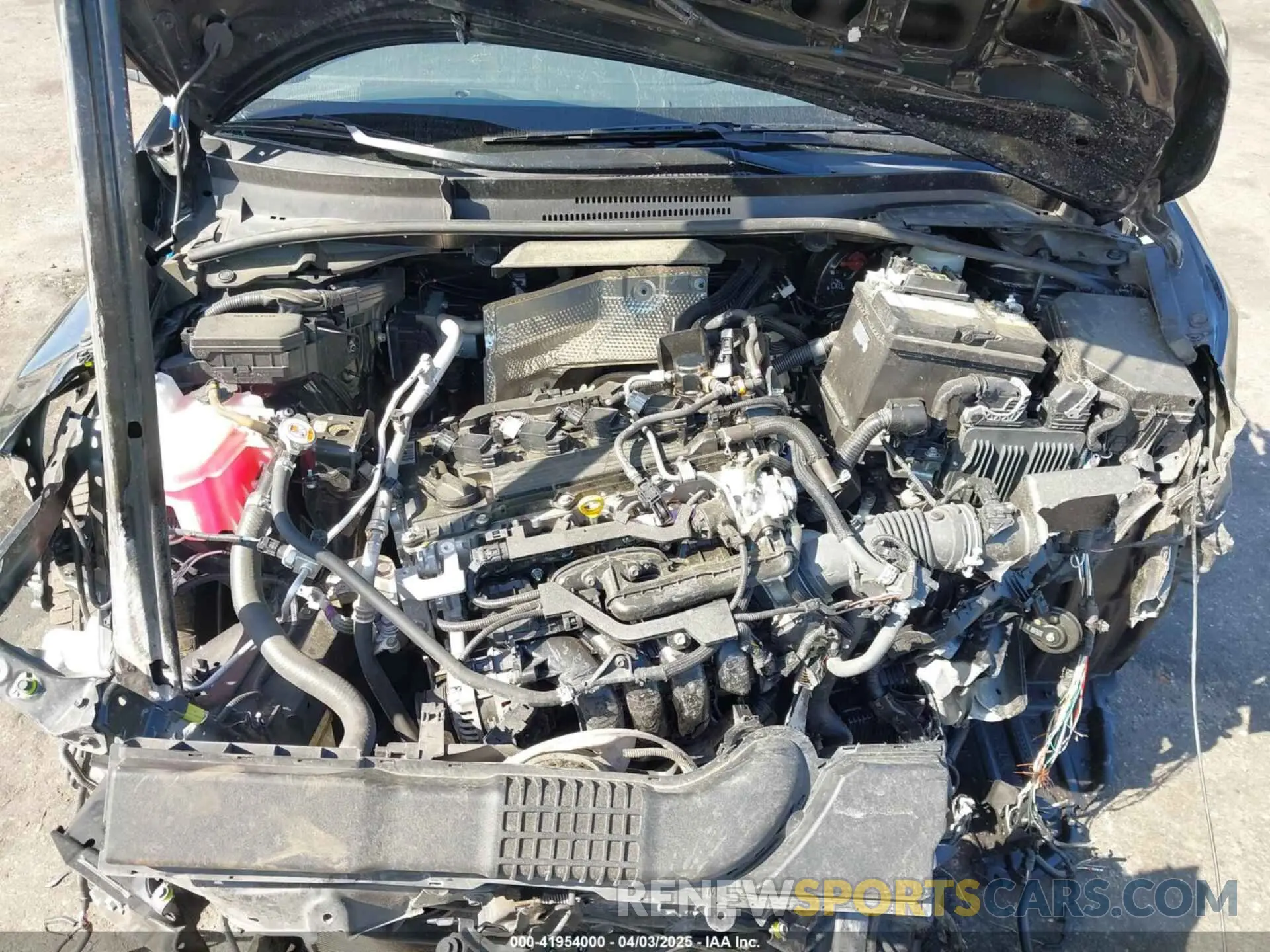 10 Photograph of a damaged car JTDS4MCE7MJ077928 TOYOTA COROLLA 2021