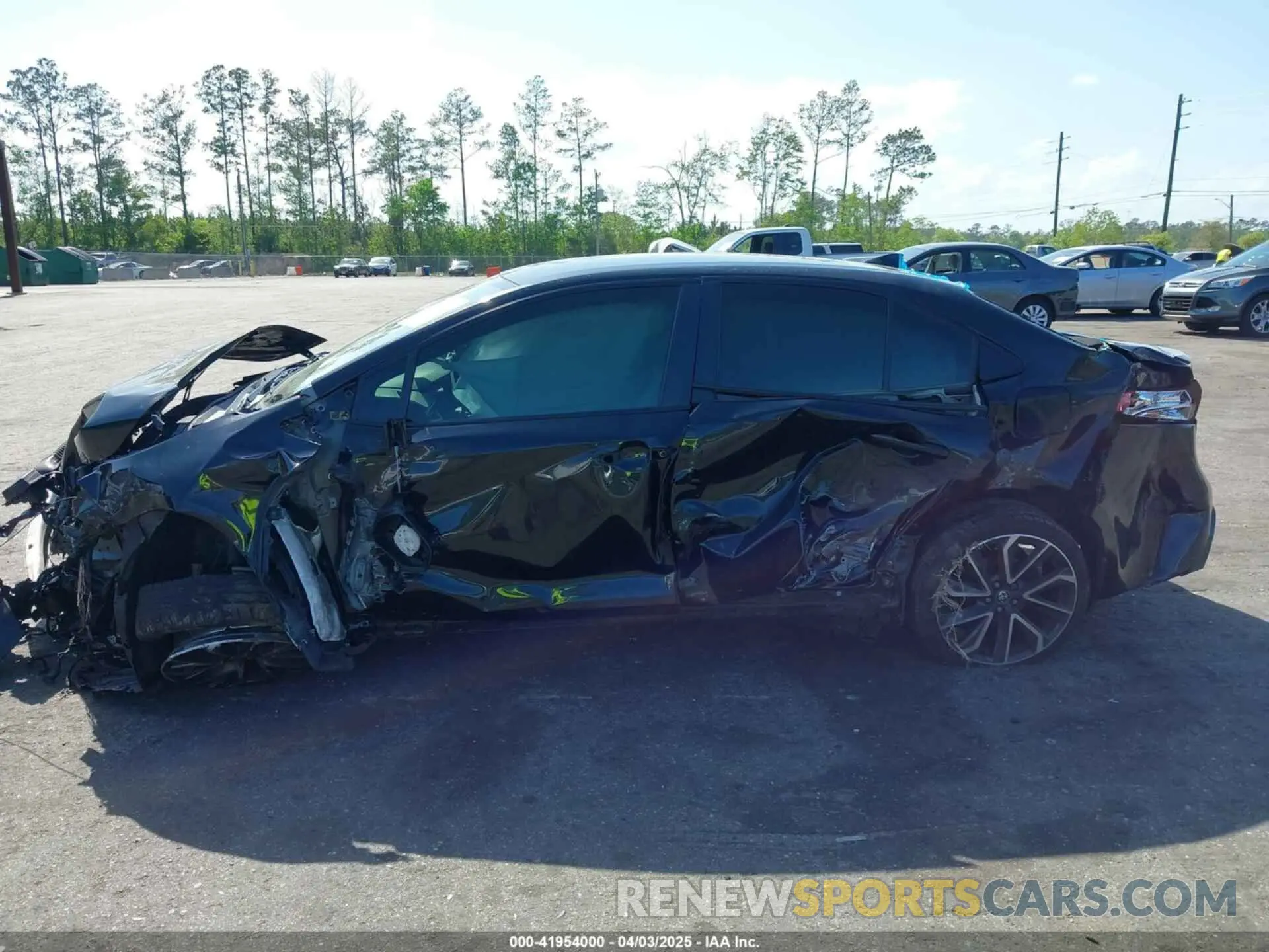 14 Photograph of a damaged car JTDS4MCE7MJ077928 TOYOTA COROLLA 2021