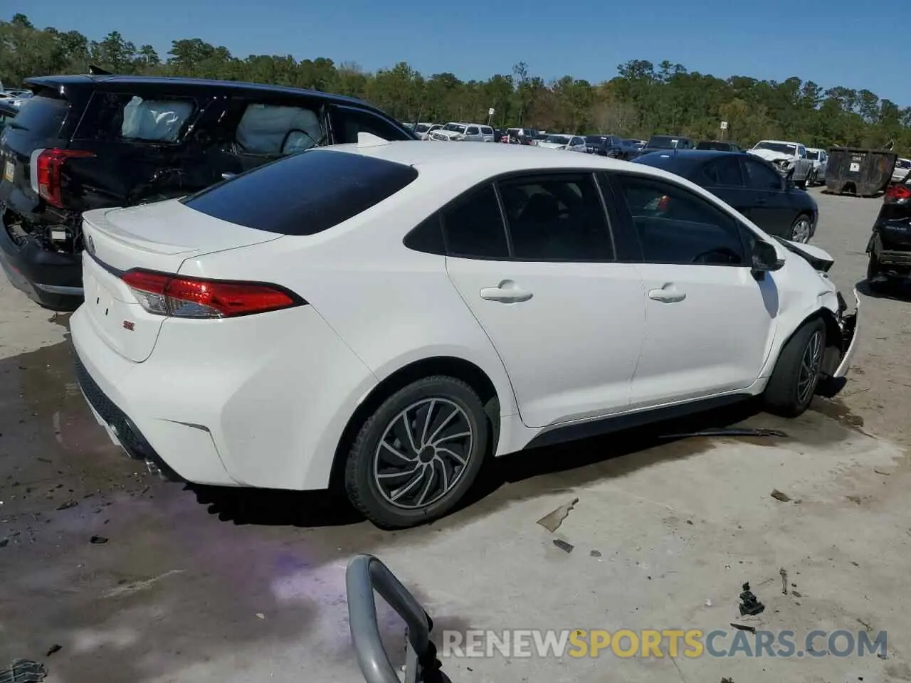 3 Photograph of a damaged car JTDS4MCE8MJ055548 TOYOTA COROLLA 2021