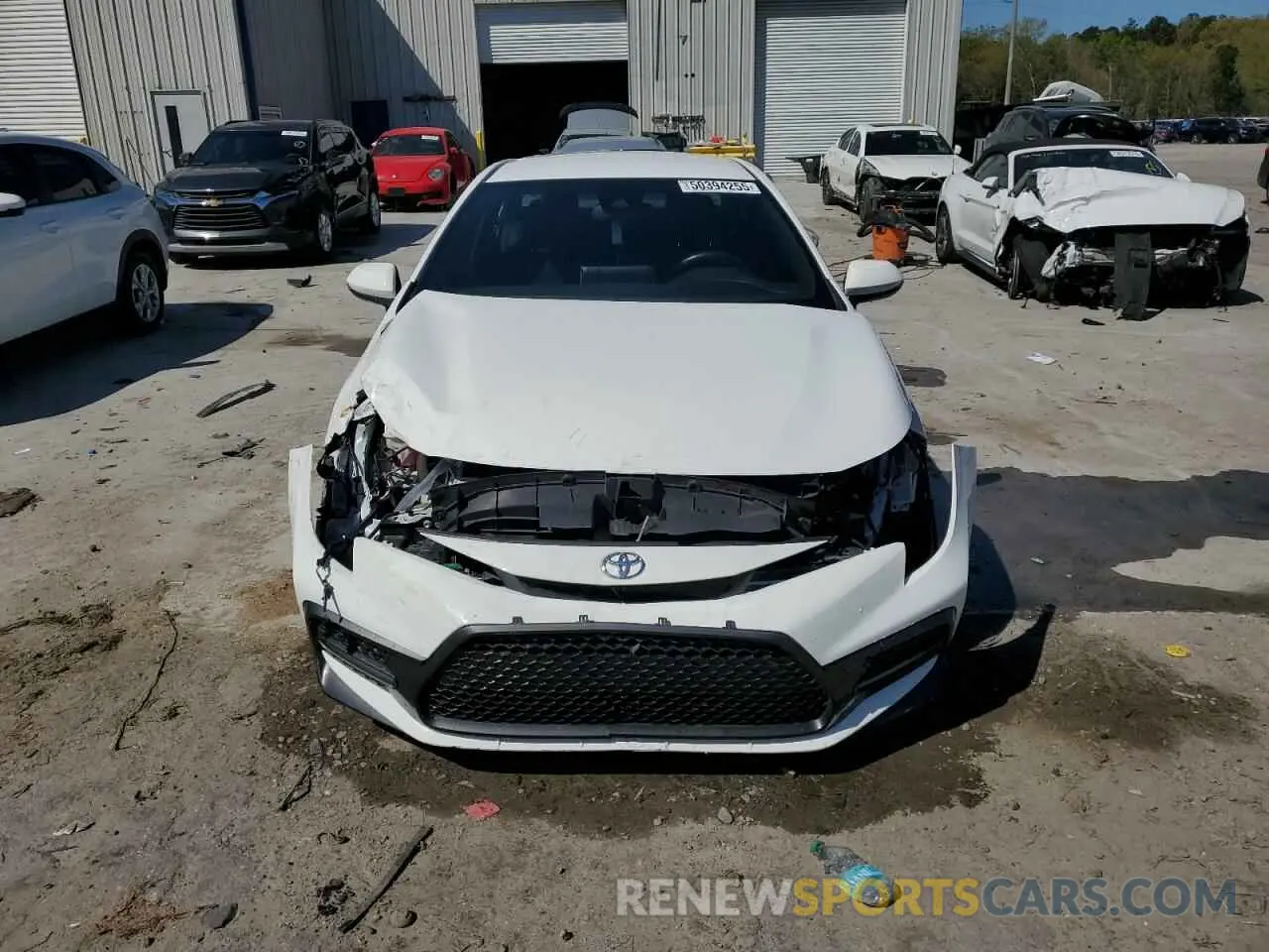 5 Photograph of a damaged car JTDS4MCE8MJ055548 TOYOTA COROLLA 2021