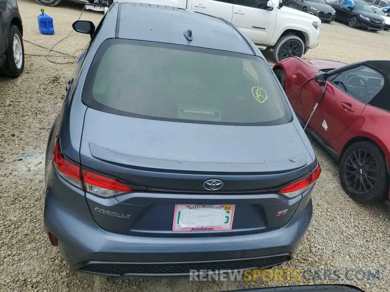 6 Photograph of a damaged car JTDS4MCE8MJ057221 TOYOTA COROLLA 2021
