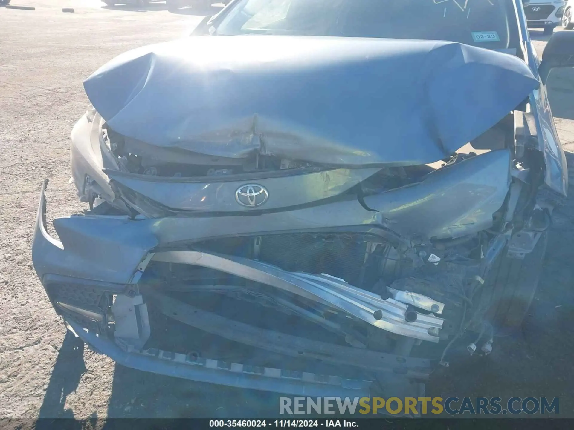 6 Photograph of a damaged car JTDS4MCE8MJ063066 TOYOTA COROLLA 2021