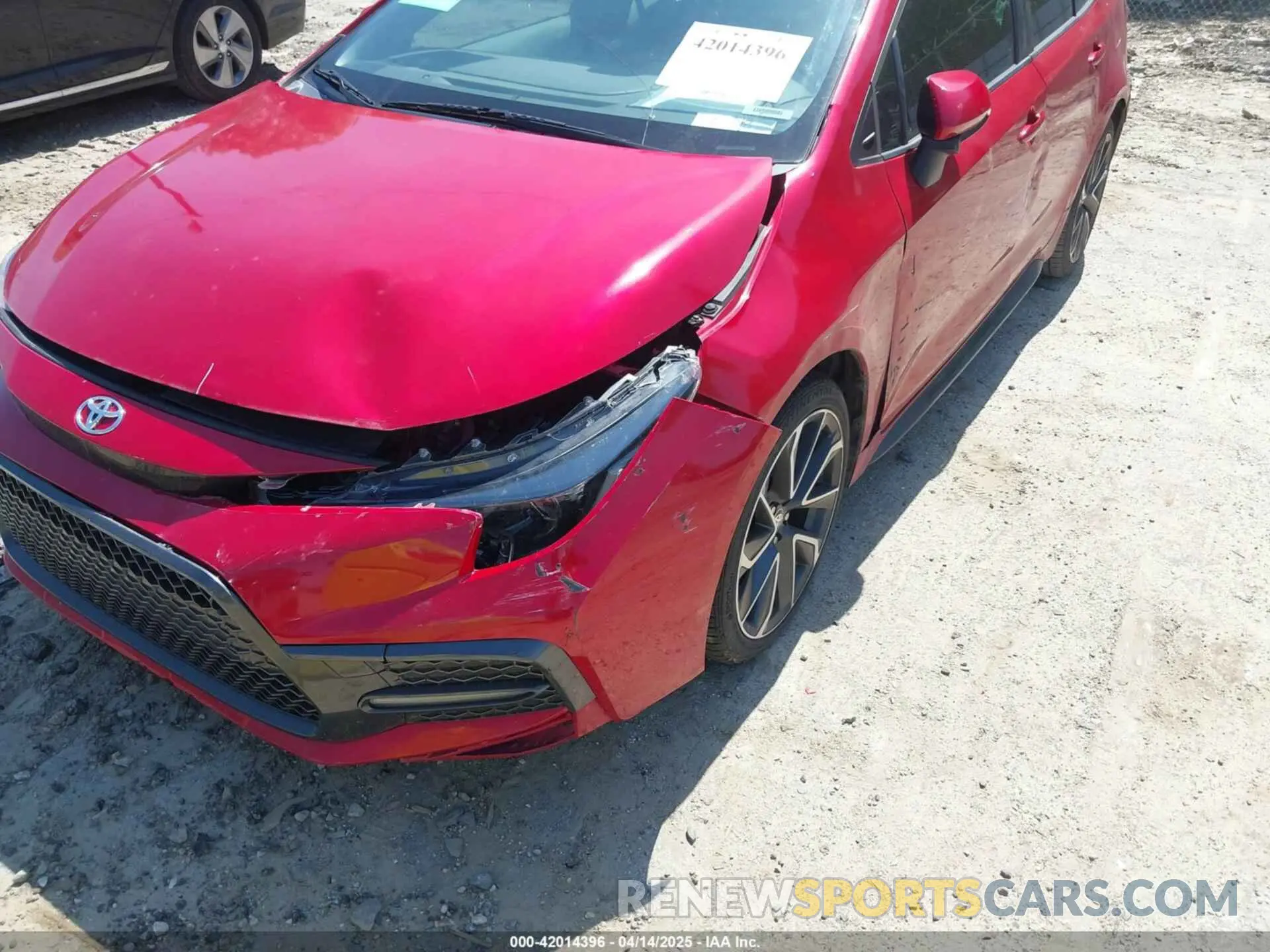 6 Photograph of a damaged car JTDS4MCE8MJ064072 TOYOTA COROLLA 2021