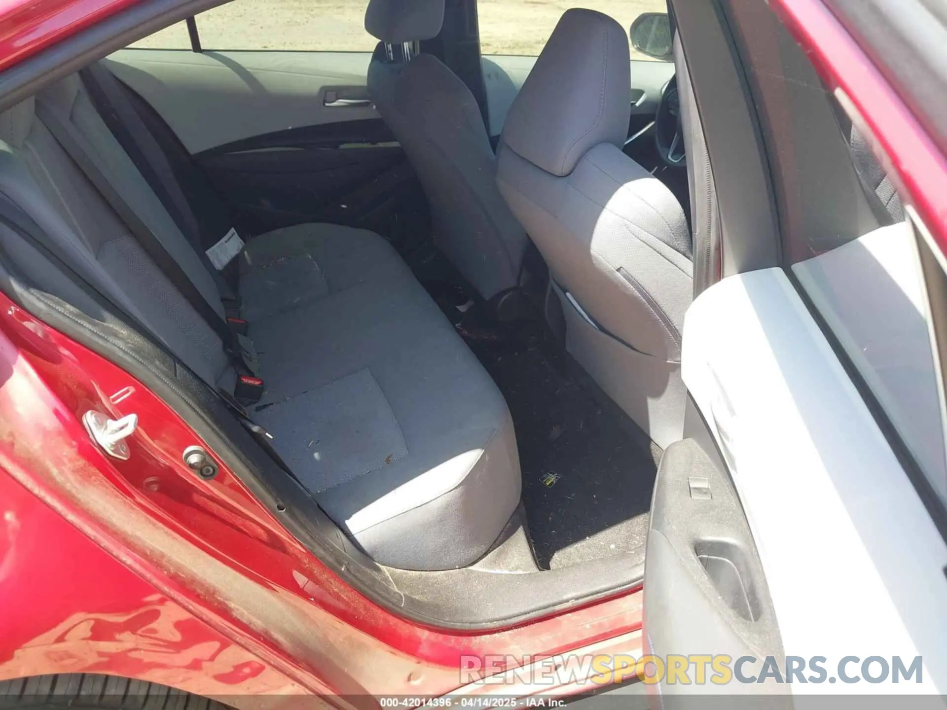 8 Photograph of a damaged car JTDS4MCE8MJ064072 TOYOTA COROLLA 2021