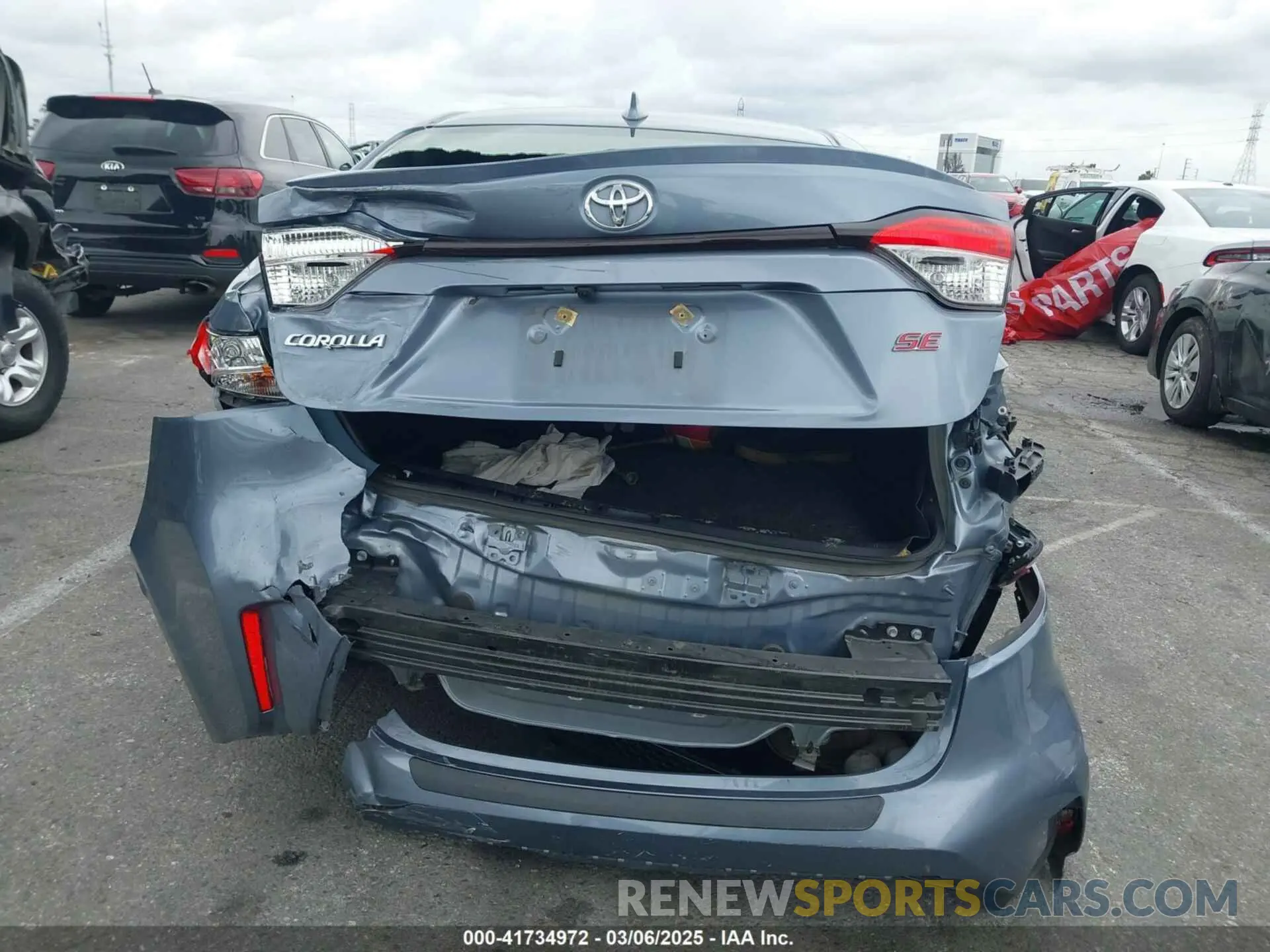 16 Photograph of a damaged car JTDS4MCE8MJ065982 TOYOTA COROLLA 2021