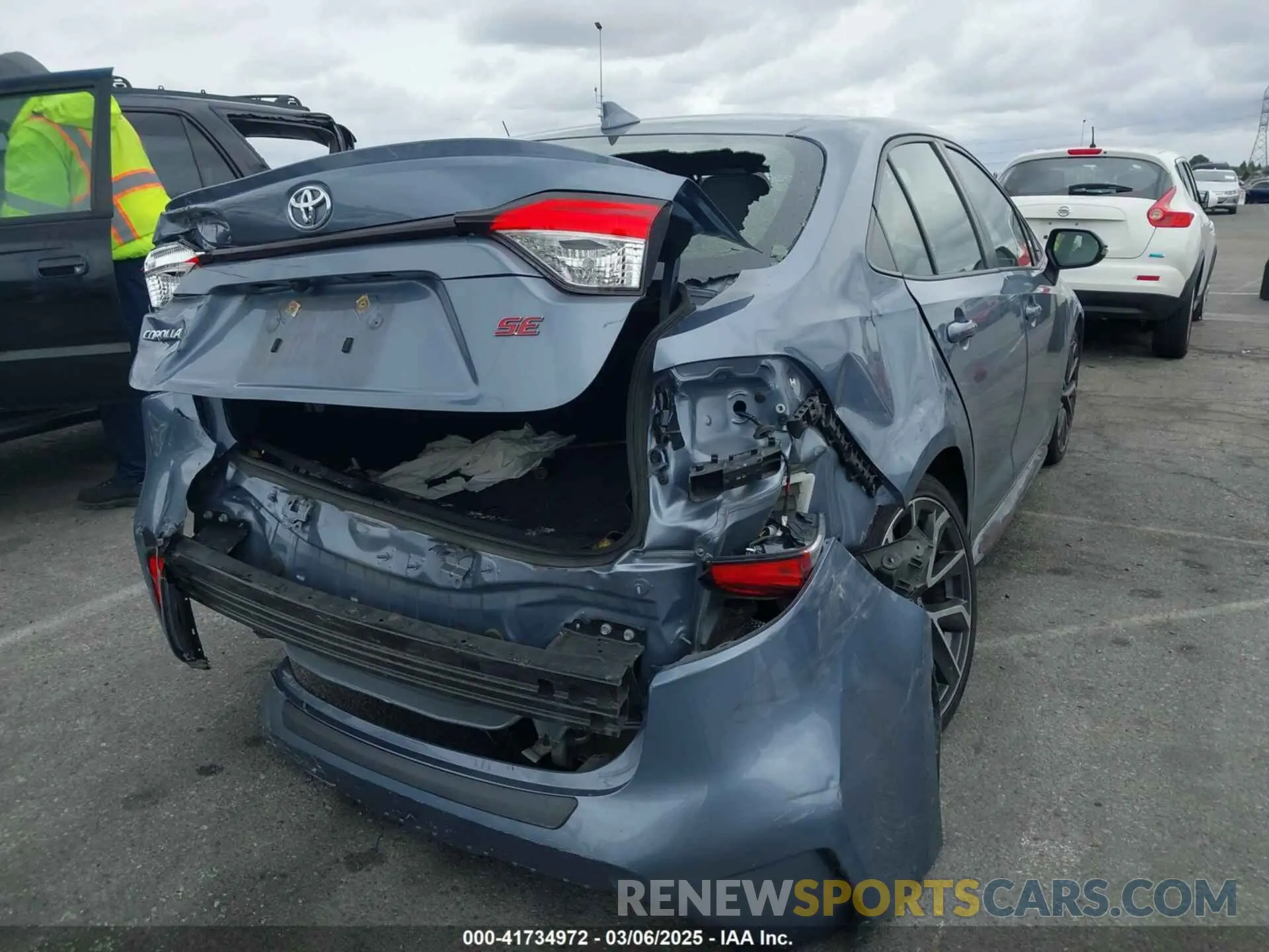 4 Photograph of a damaged car JTDS4MCE8MJ065982 TOYOTA COROLLA 2021