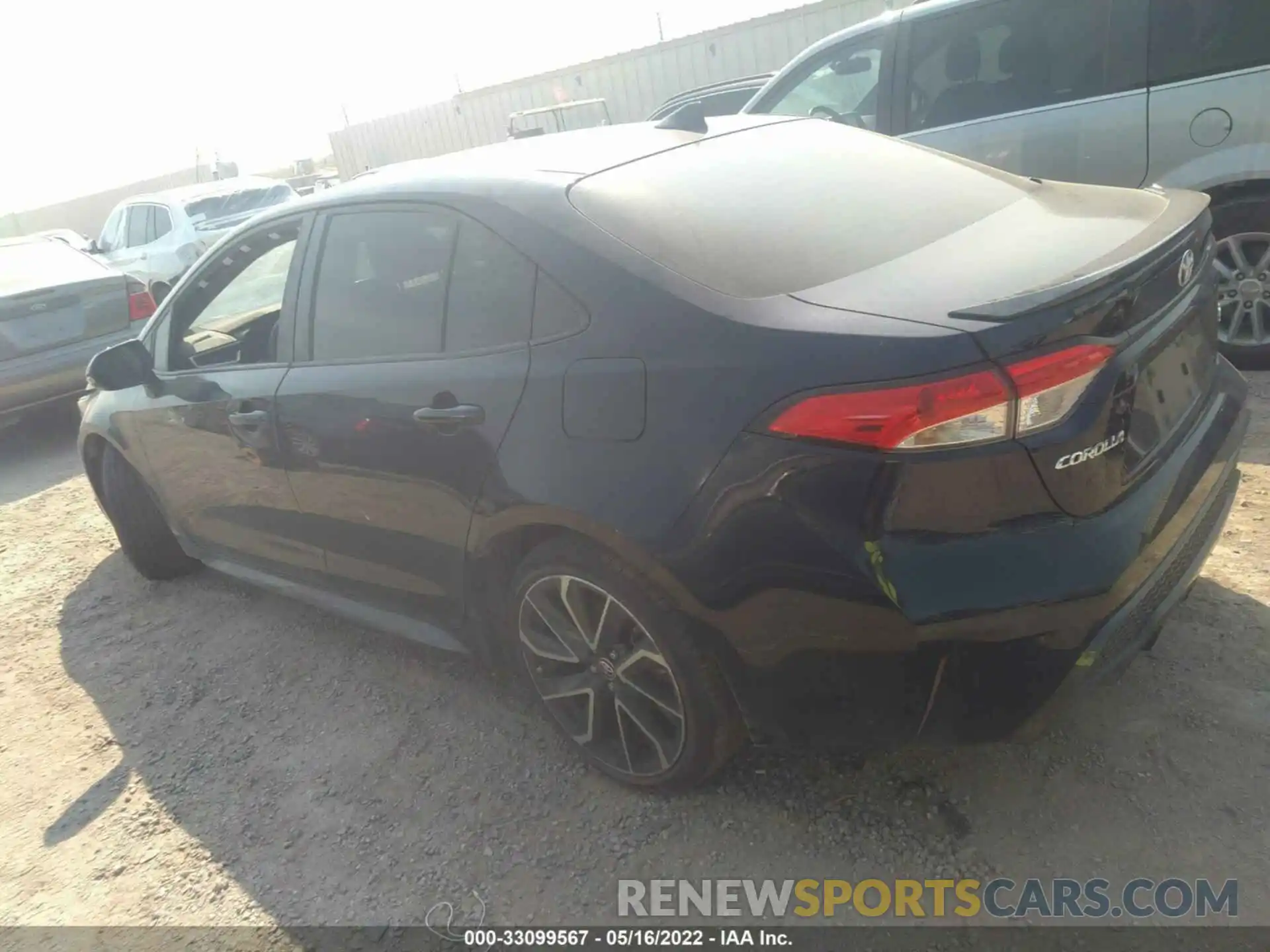 3 Photograph of a damaged car JTDS4MCE8MJ069319 TOYOTA COROLLA 2021