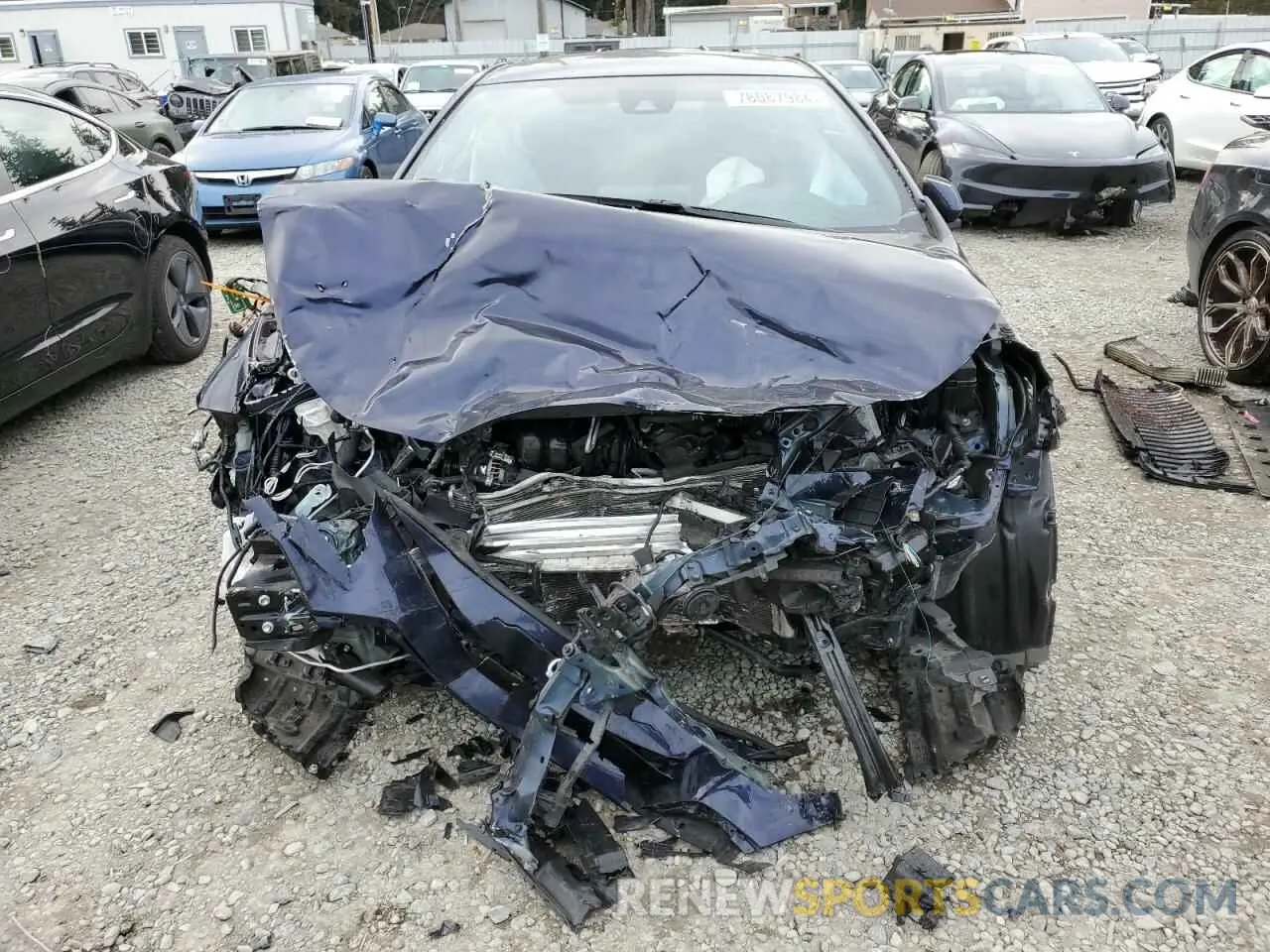 5 Photograph of a damaged car JTDS4MCE8MJ073385 TOYOTA COROLLA 2021