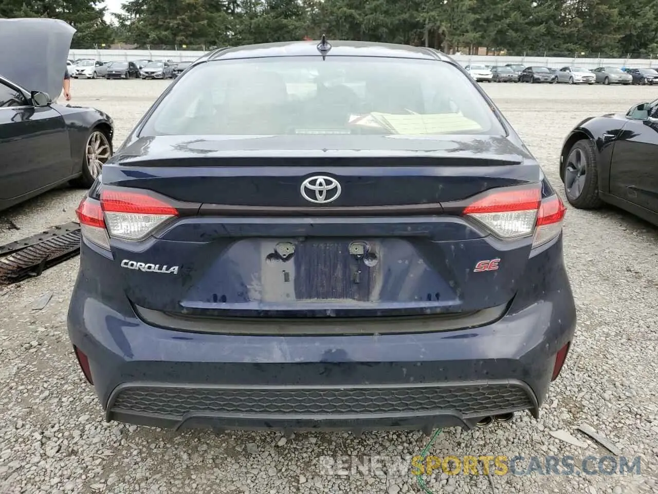 6 Photograph of a damaged car JTDS4MCE8MJ073385 TOYOTA COROLLA 2021