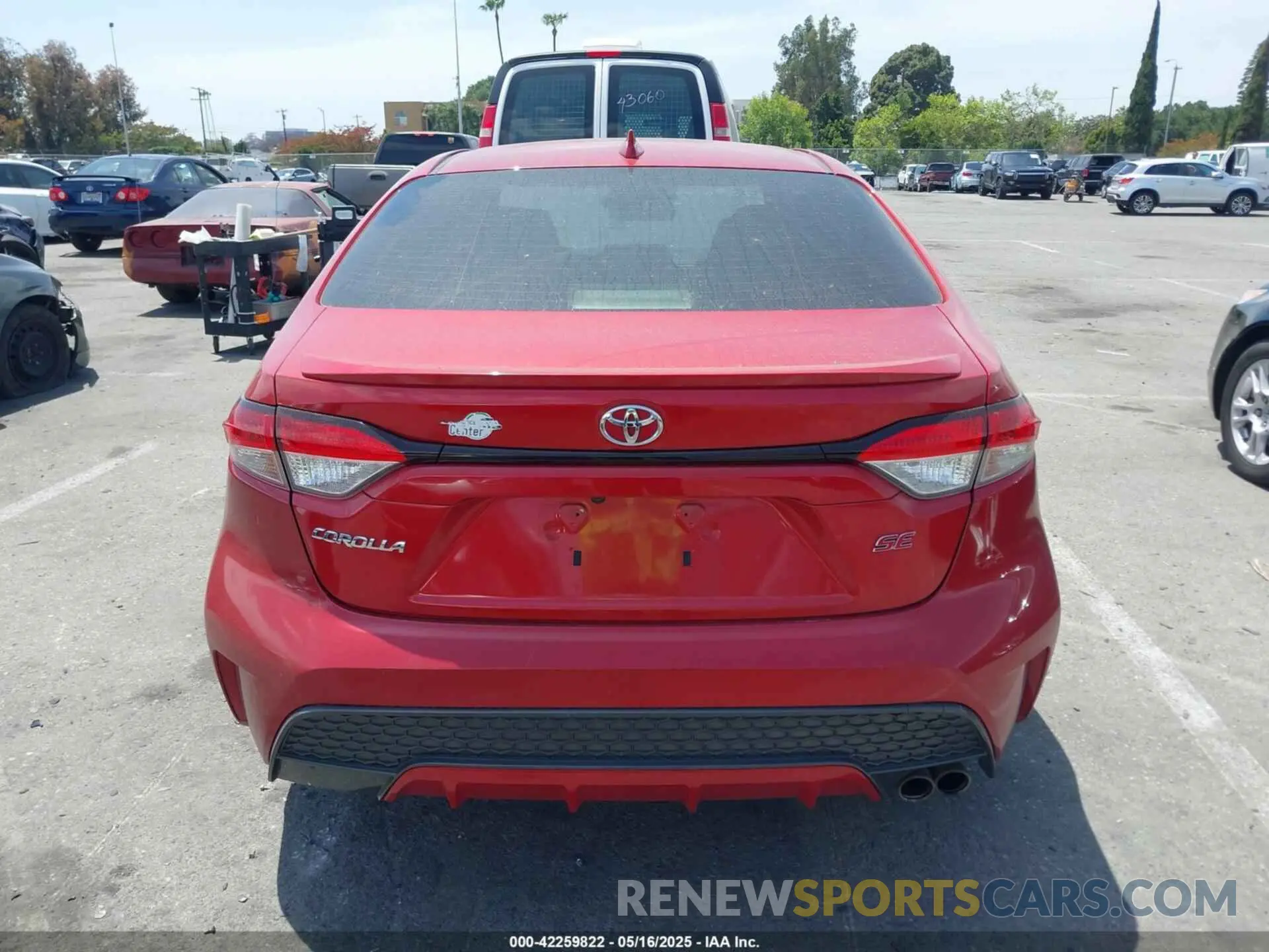 16 Photograph of a damaged car JTDS4MCE8MJ077047 TOYOTA COROLLA 2021