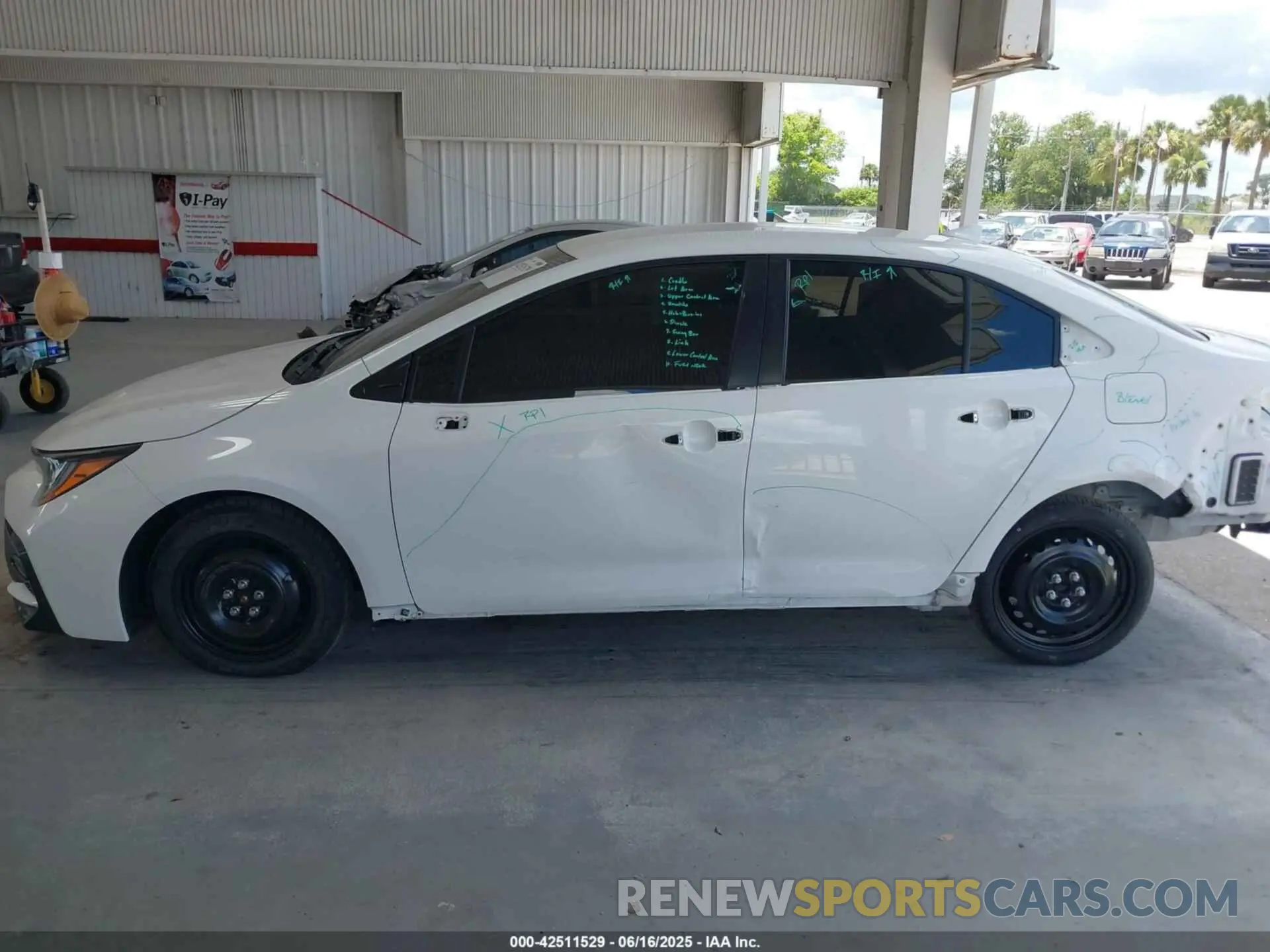 15 Photograph of a damaged car JTDS4MCE8MJ078070 TOYOTA COROLLA 2021