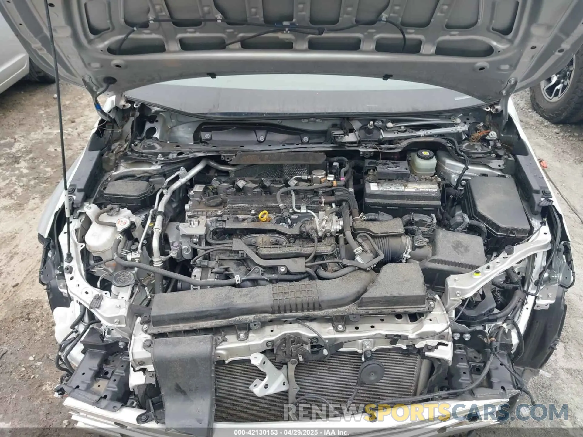 10 Photograph of a damaged car JTDS4MCE8MJ078604 TOYOTA COROLLA 2021