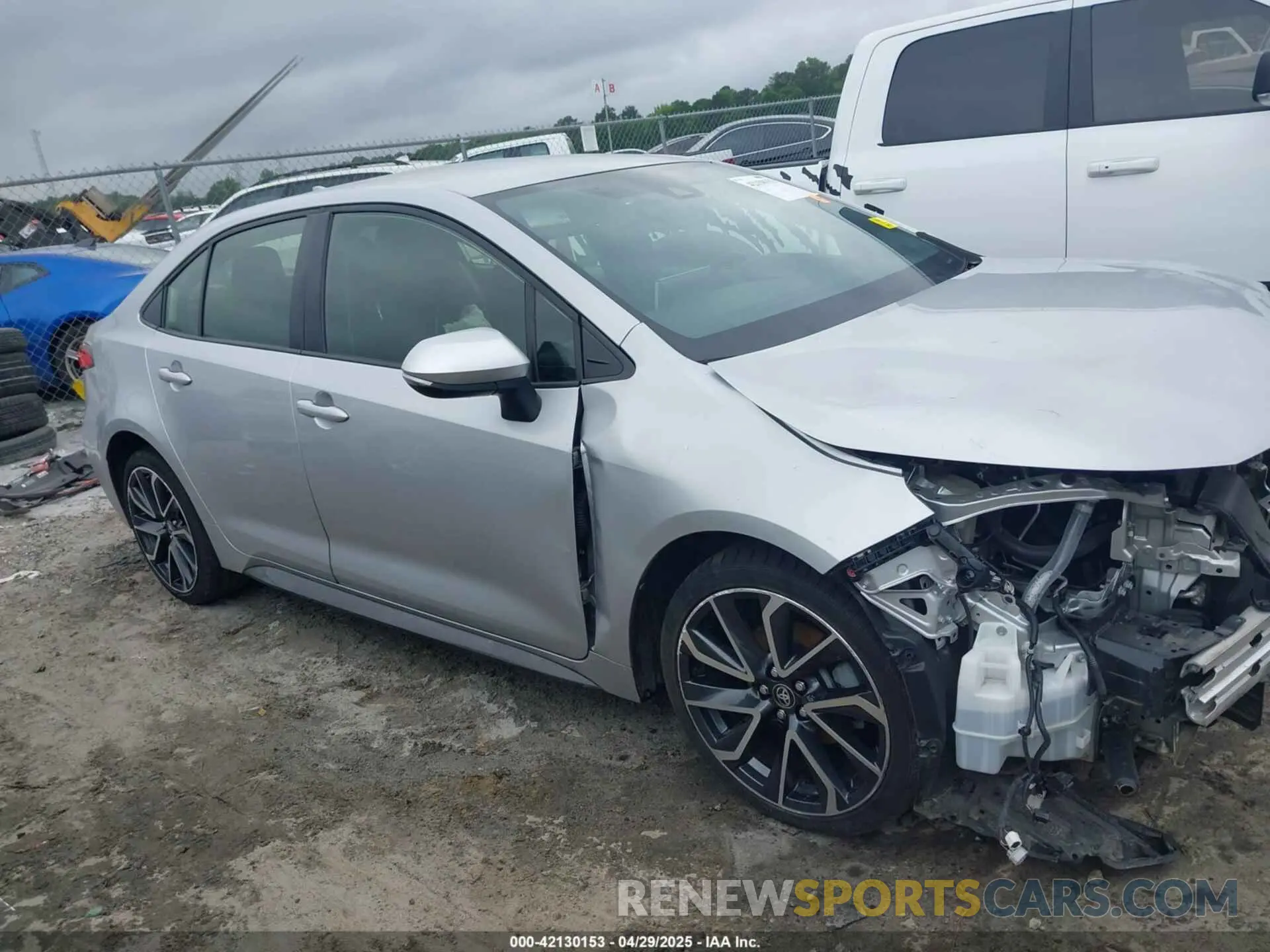 14 Photograph of a damaged car JTDS4MCE8MJ078604 TOYOTA COROLLA 2021
