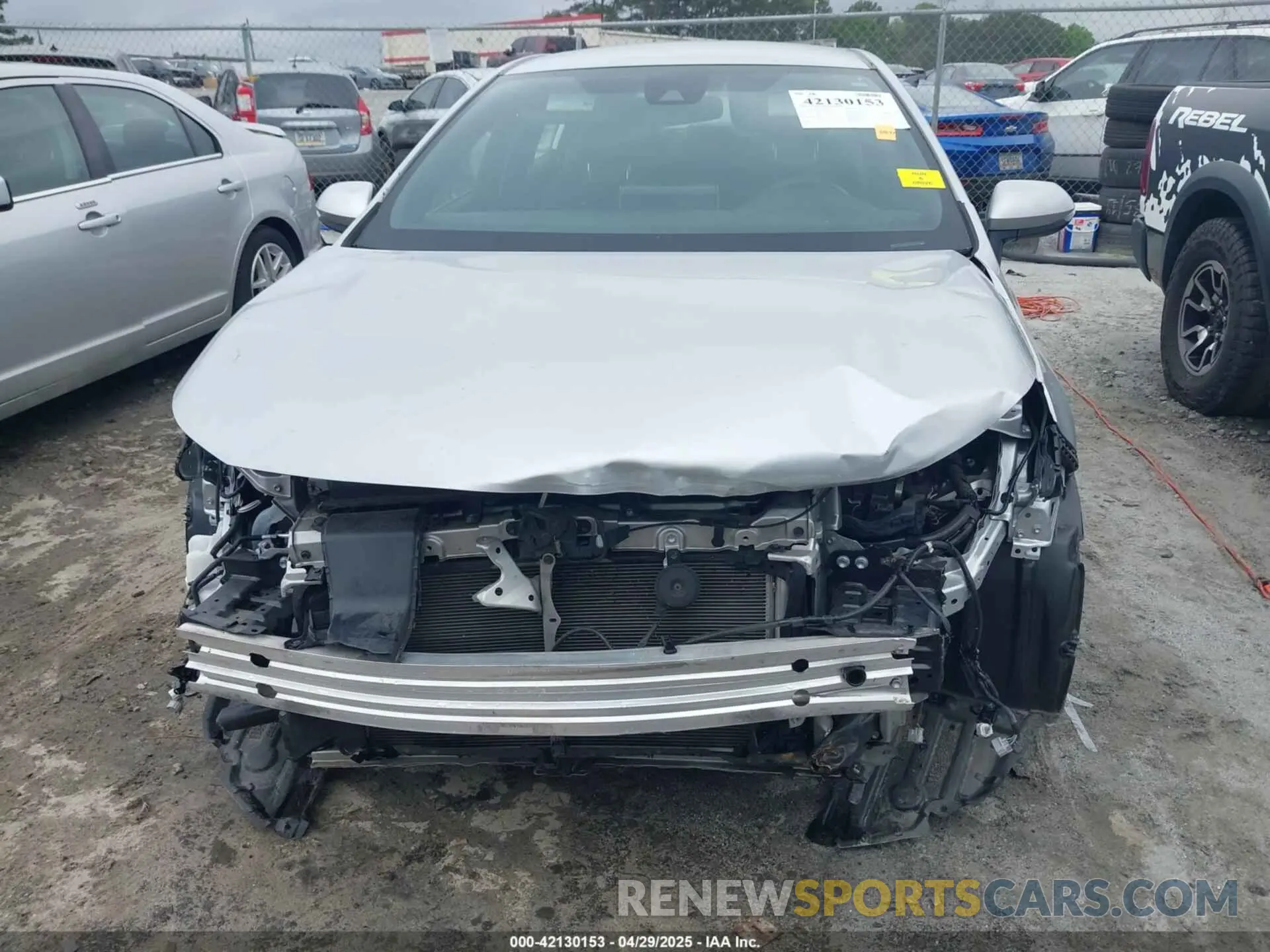 6 Photograph of a damaged car JTDS4MCE8MJ078604 TOYOTA COROLLA 2021