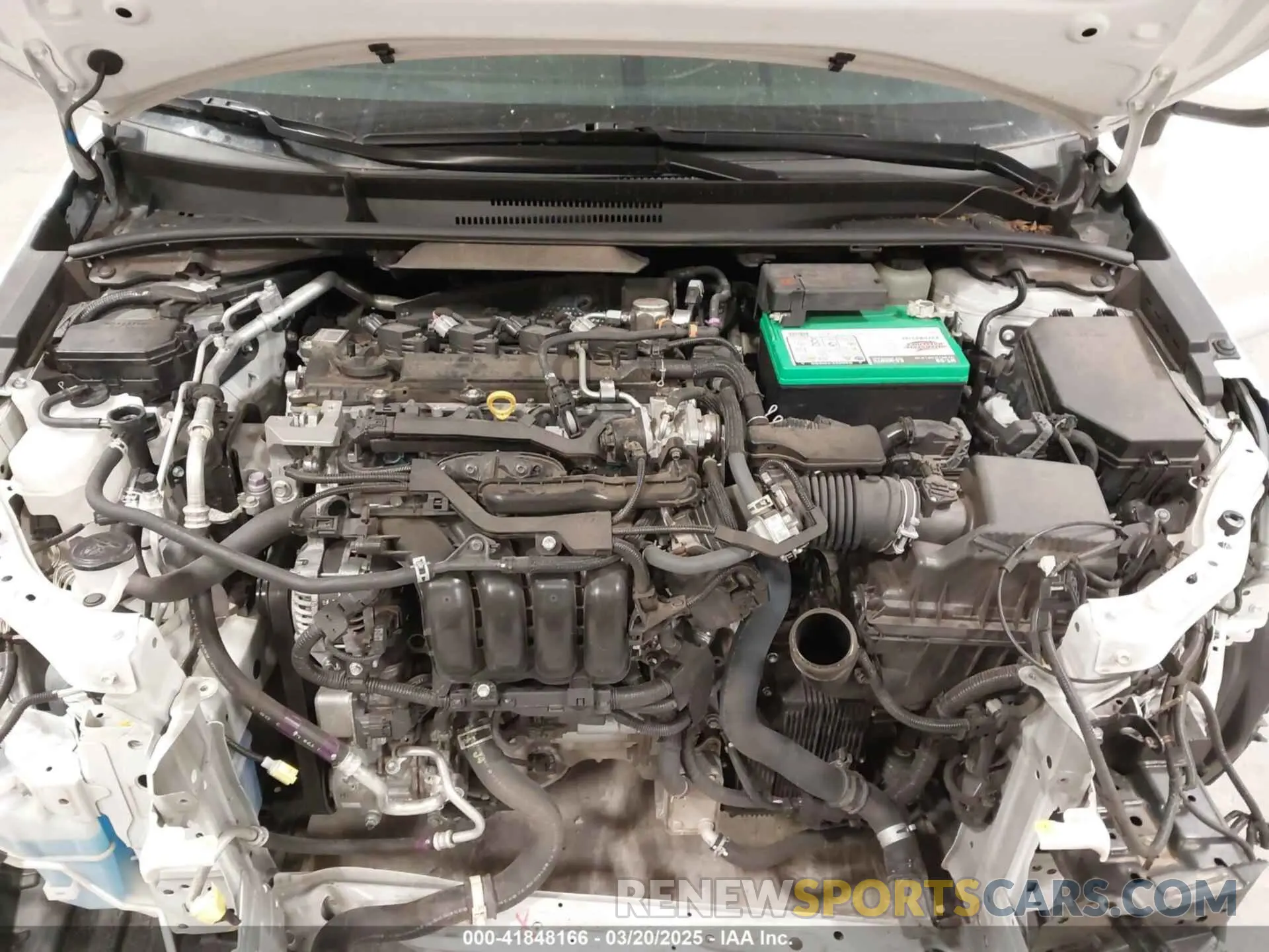 10 Photograph of a damaged car JTDS4MCE9MJ055445 TOYOTA COROLLA 2021