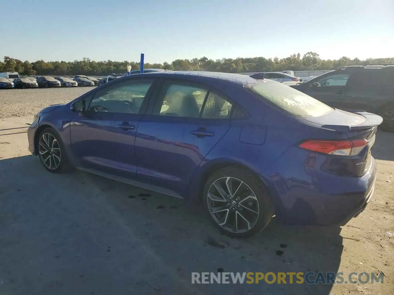 2 Photograph of a damaged car JTDS4MCE9MJ063643 TOYOTA COROLLA 2021