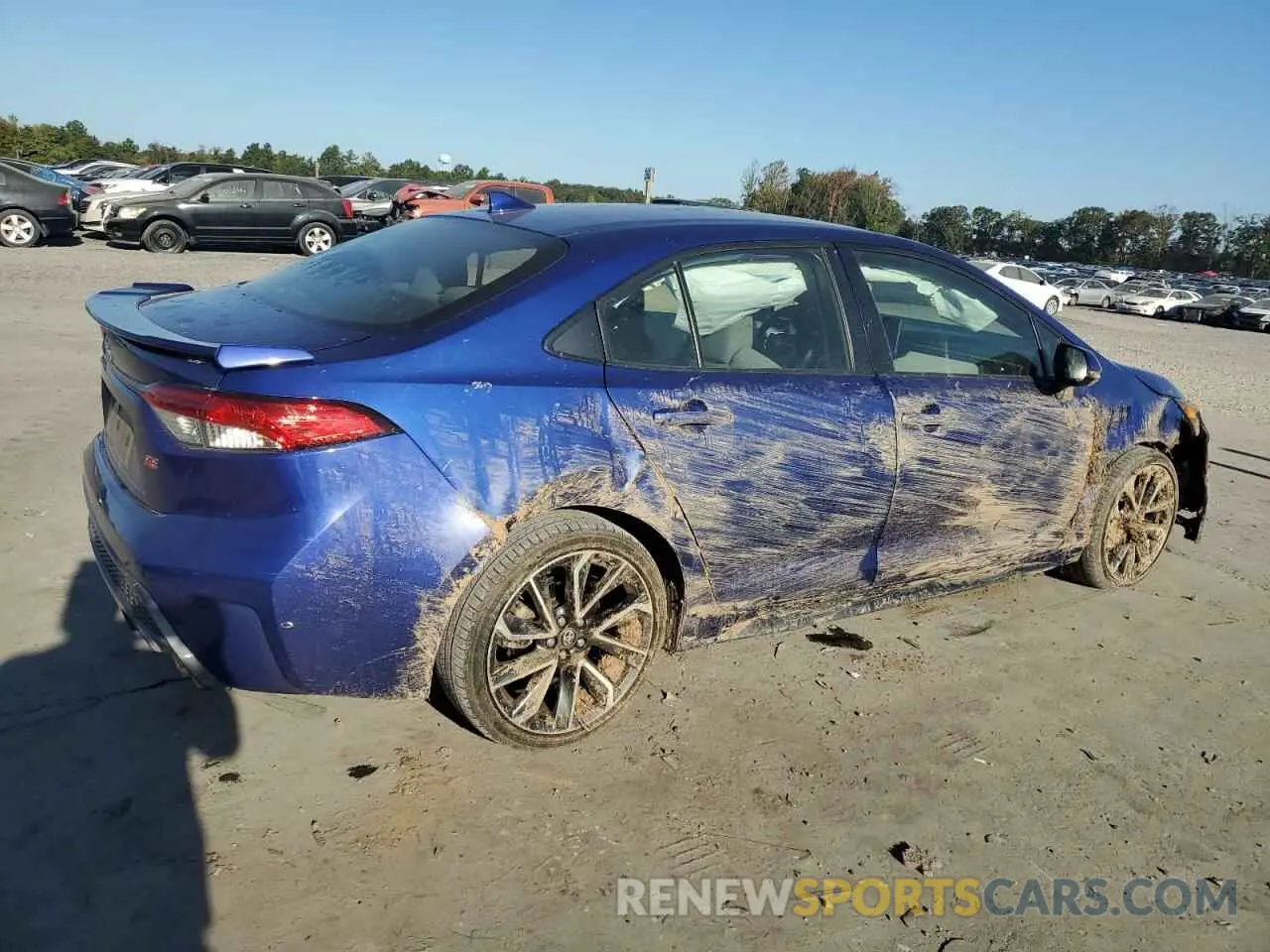 3 Photograph of a damaged car JTDS4MCE9MJ063643 TOYOTA COROLLA 2021