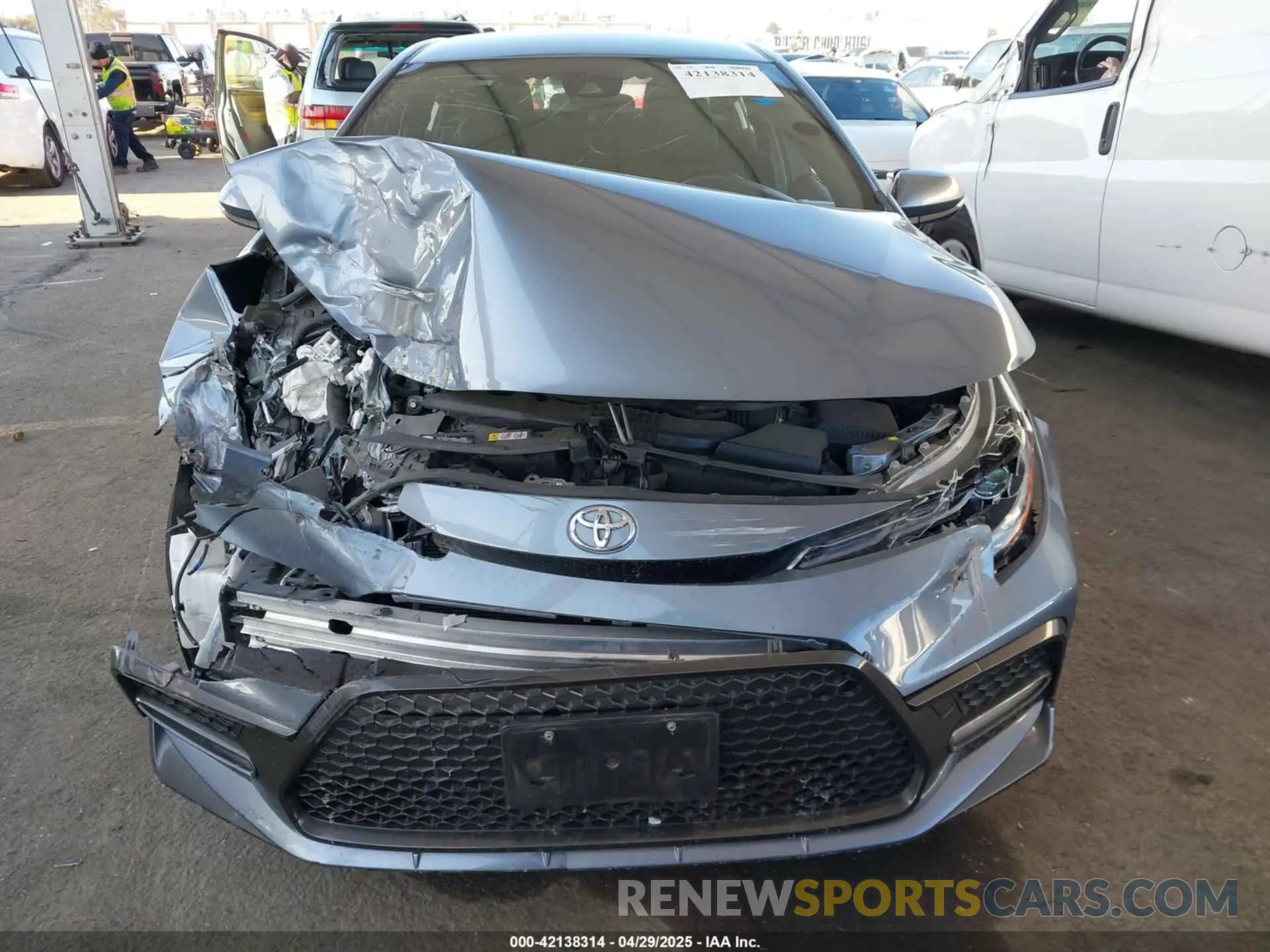 11 Photograph of a damaged car JTDS4MCE9MJ064310 TOYOTA COROLLA 2021