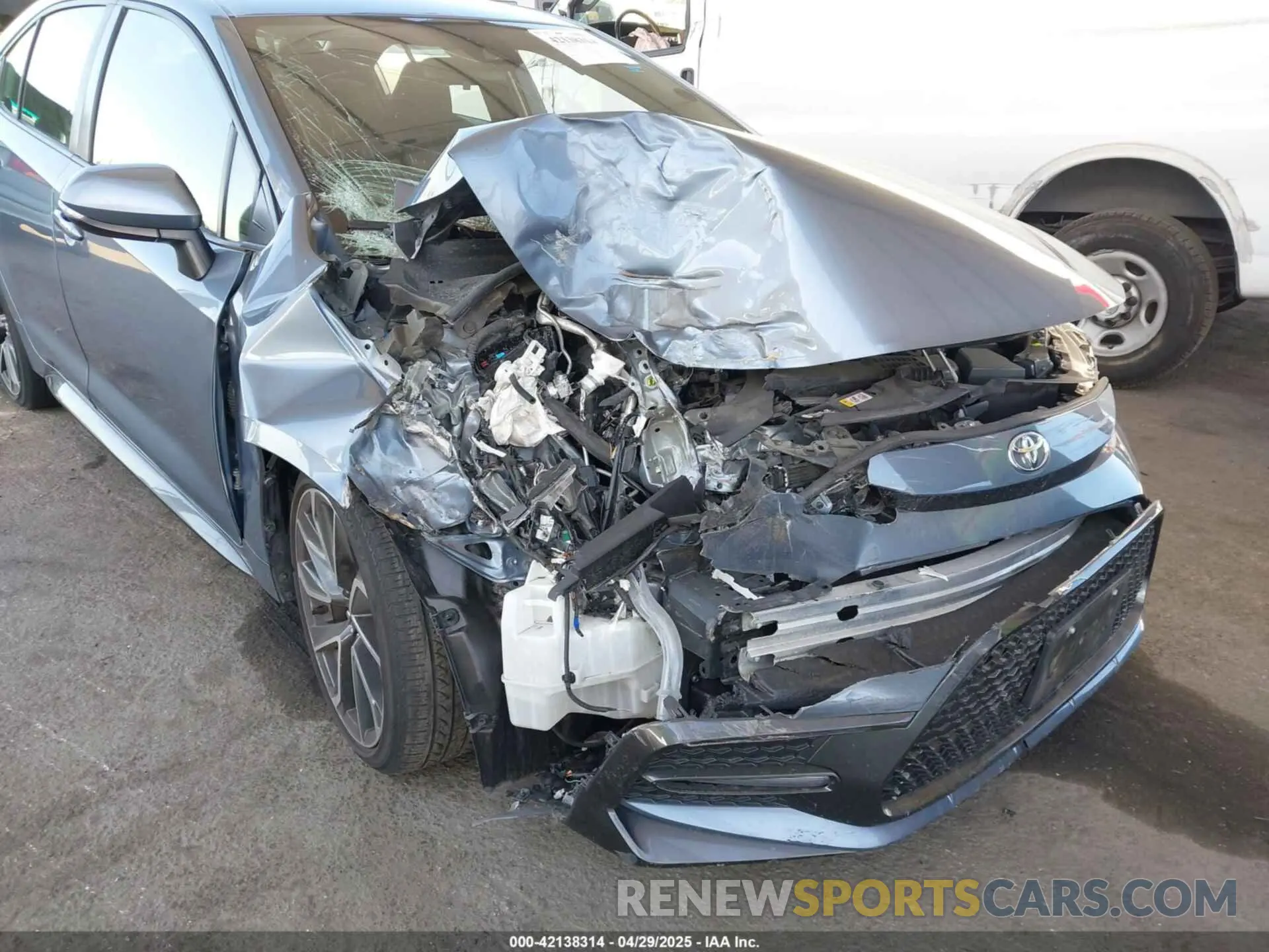 6 Photograph of a damaged car JTDS4MCE9MJ064310 TOYOTA COROLLA 2021