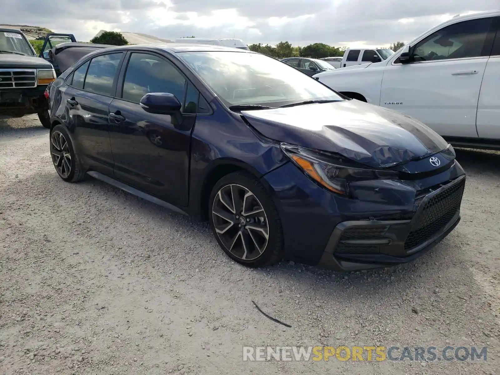 1 Photograph of a damaged car JTDS4MCE9MJ064503 TOYOTA COROLLA 2021