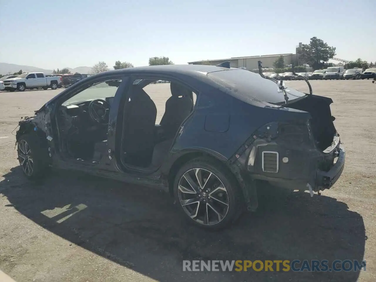 2 Photograph of a damaged car JTDS4MCE9MJ065697 TOYOTA COROLLA 2021