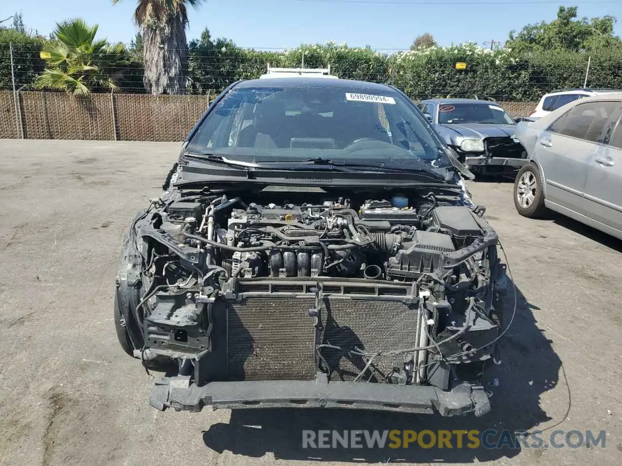 5 Photograph of a damaged car JTDS4MCE9MJ065697 TOYOTA COROLLA 2021