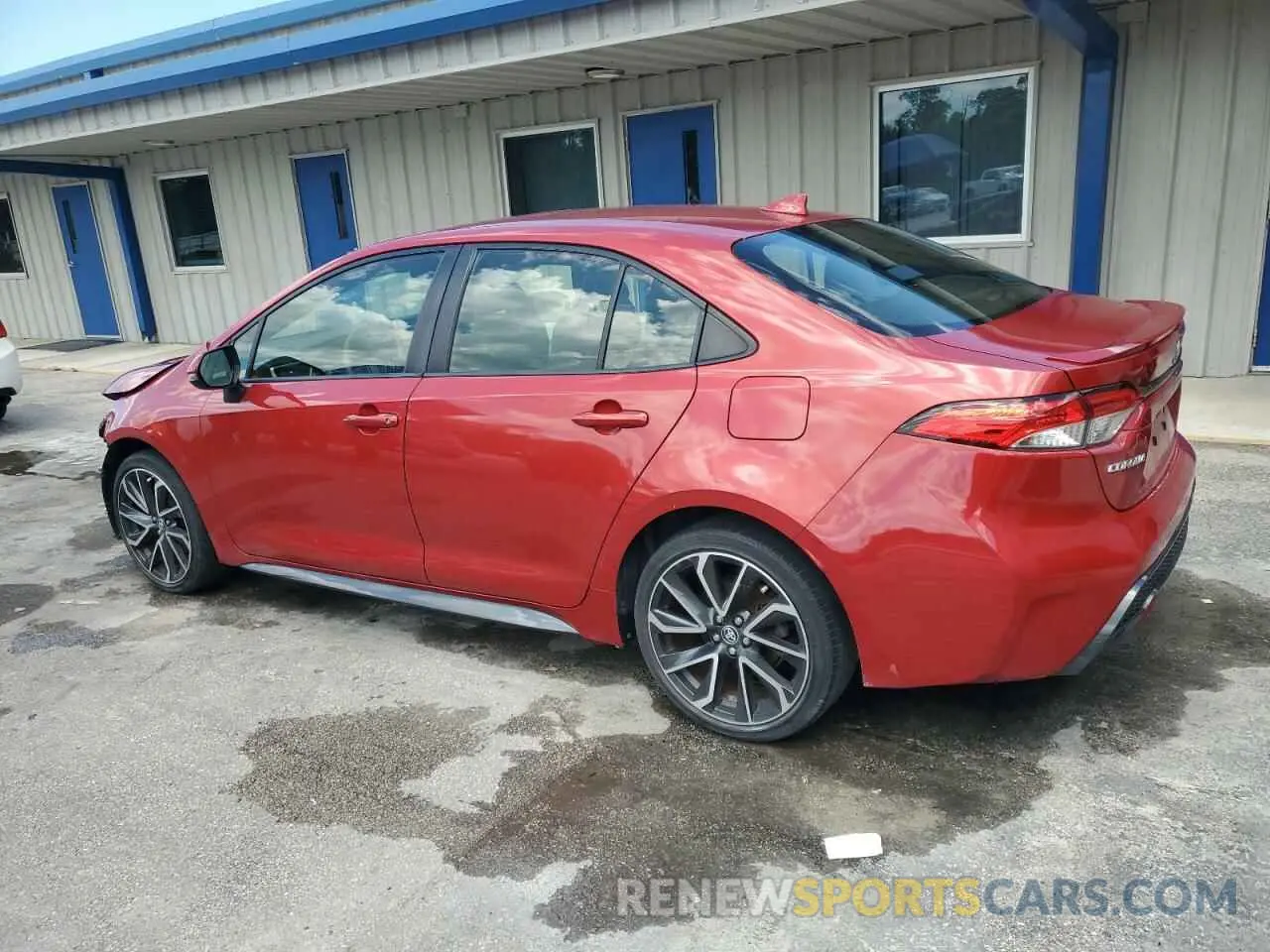 2 Photograph of a damaged car JTDS4MCE9MJ069006 TOYOTA COROLLA 2021