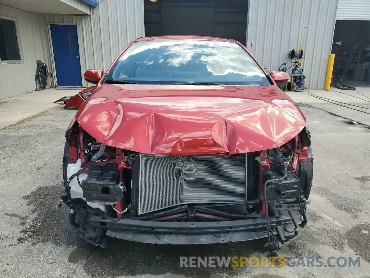 5 Photograph of a damaged car JTDS4MCE9MJ069006 TOYOTA COROLLA 2021