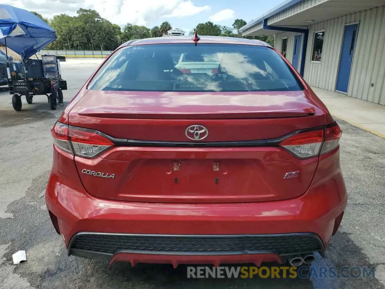 6 Photograph of a damaged car JTDS4MCE9MJ069006 TOYOTA COROLLA 2021