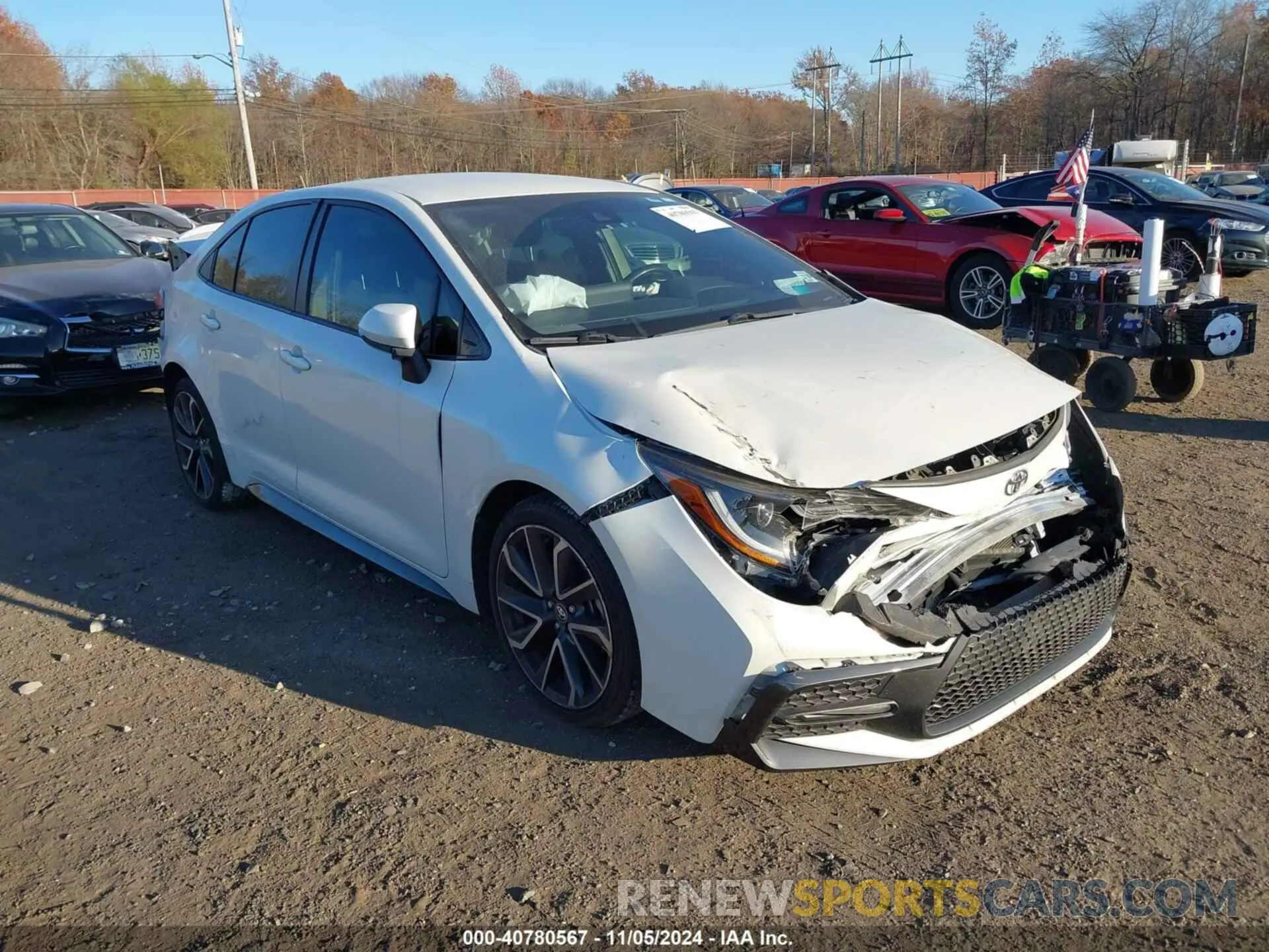 17 Photograph of a damaged car JTDS4MCE9MJ070849 TOYOTA COROLLA 2021